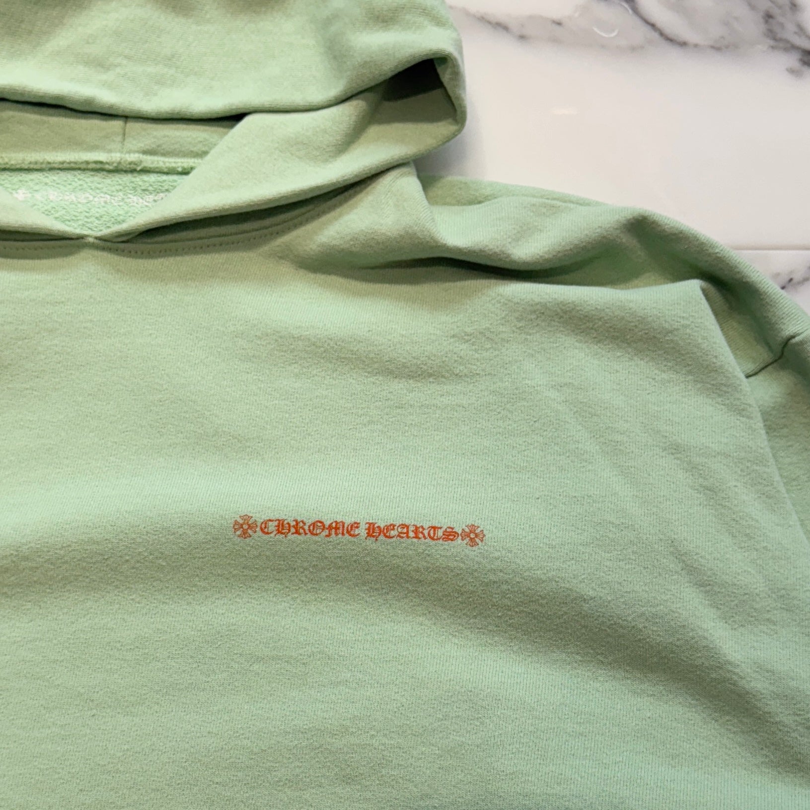 CHROME HEARTS × MATTY BOY PPO SEAFORM GRN Pullover Hoodie Size XL クロムハーツ × マッティボーイ PPO シーフォーム プルオーバーフーディ サイズXL