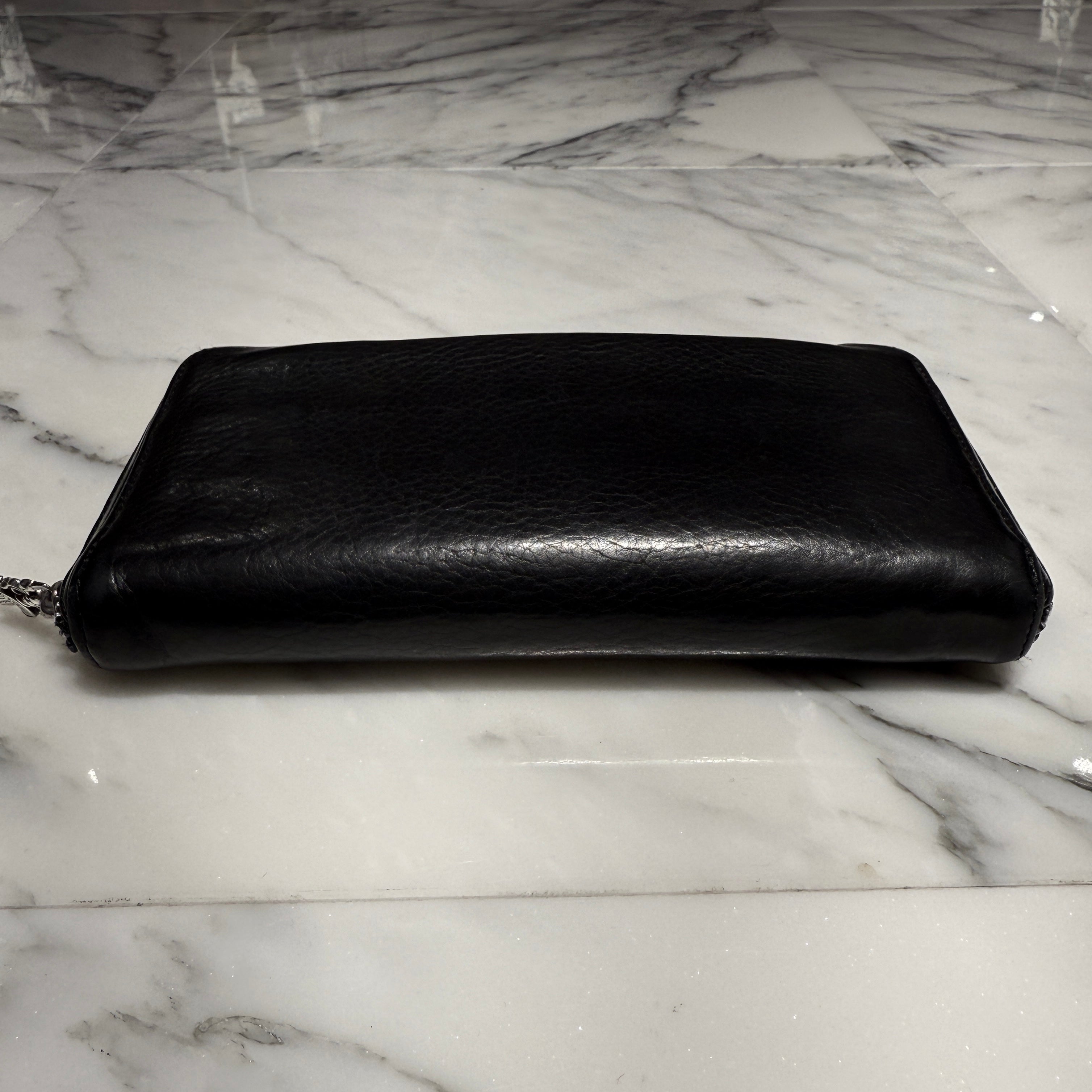 CHROME HEARTS REC F ZIP #2 Leather Wallet クロムハーツ レック F ジップ #2 レザー ウォレット