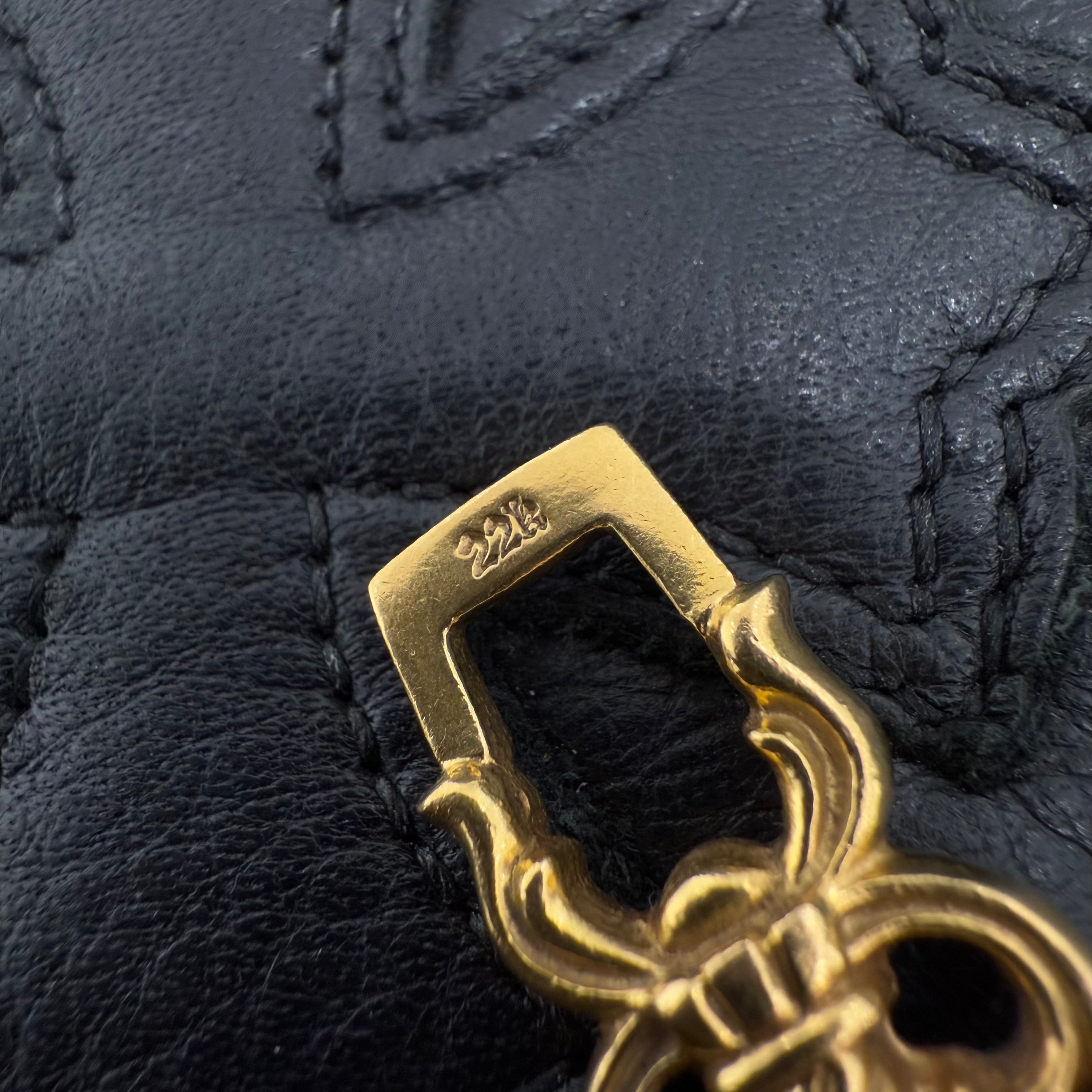 CHROME HEARTS 22K #10 DAGGER PAVE Diamond Pendant Top クロムハーツ 22K #10 ダガー パヴェダイヤモンド ペンダントトップ