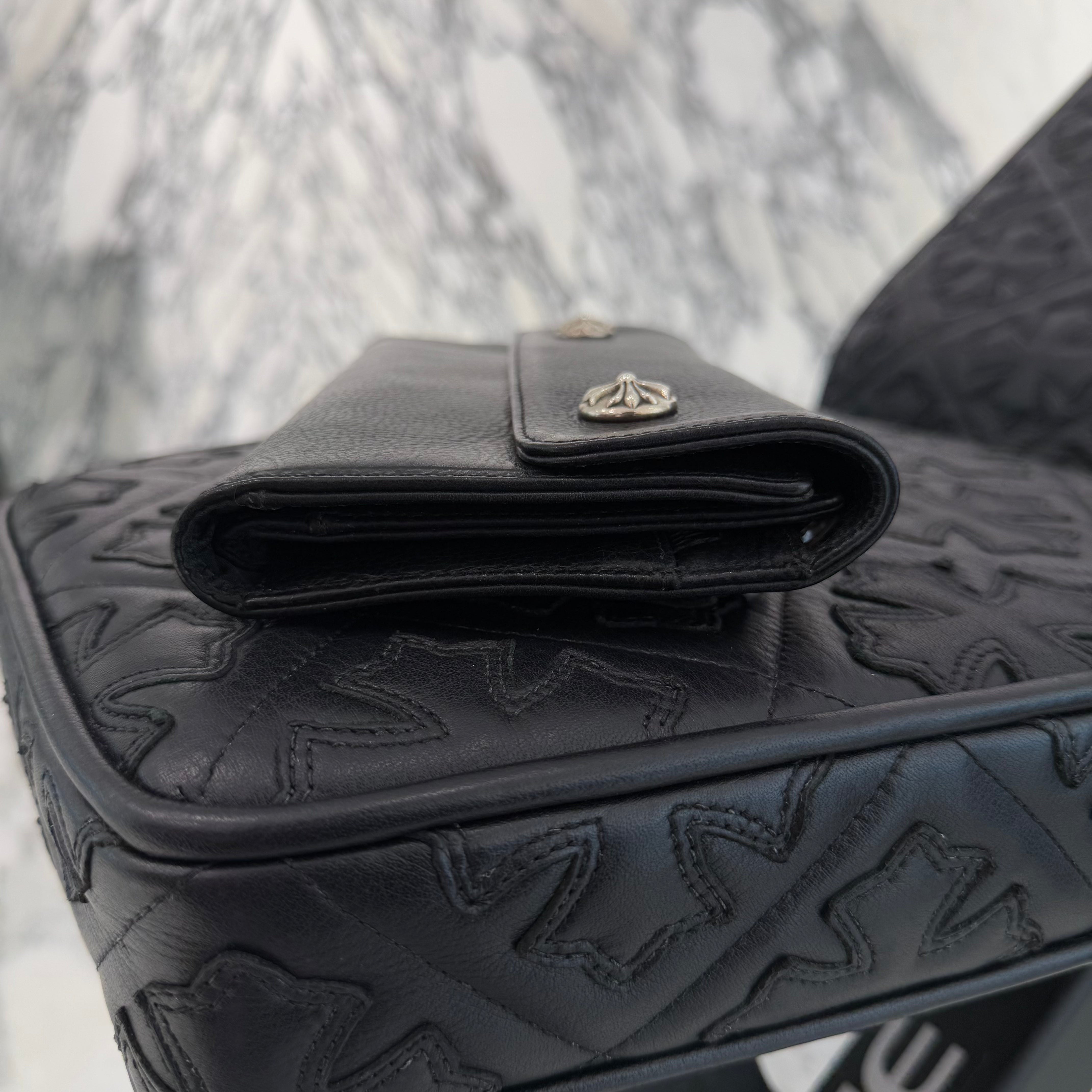 CHROME HEARTS Wave Cross Ball Wallet クロムハーツ ウェーブクロスボール ウォレット