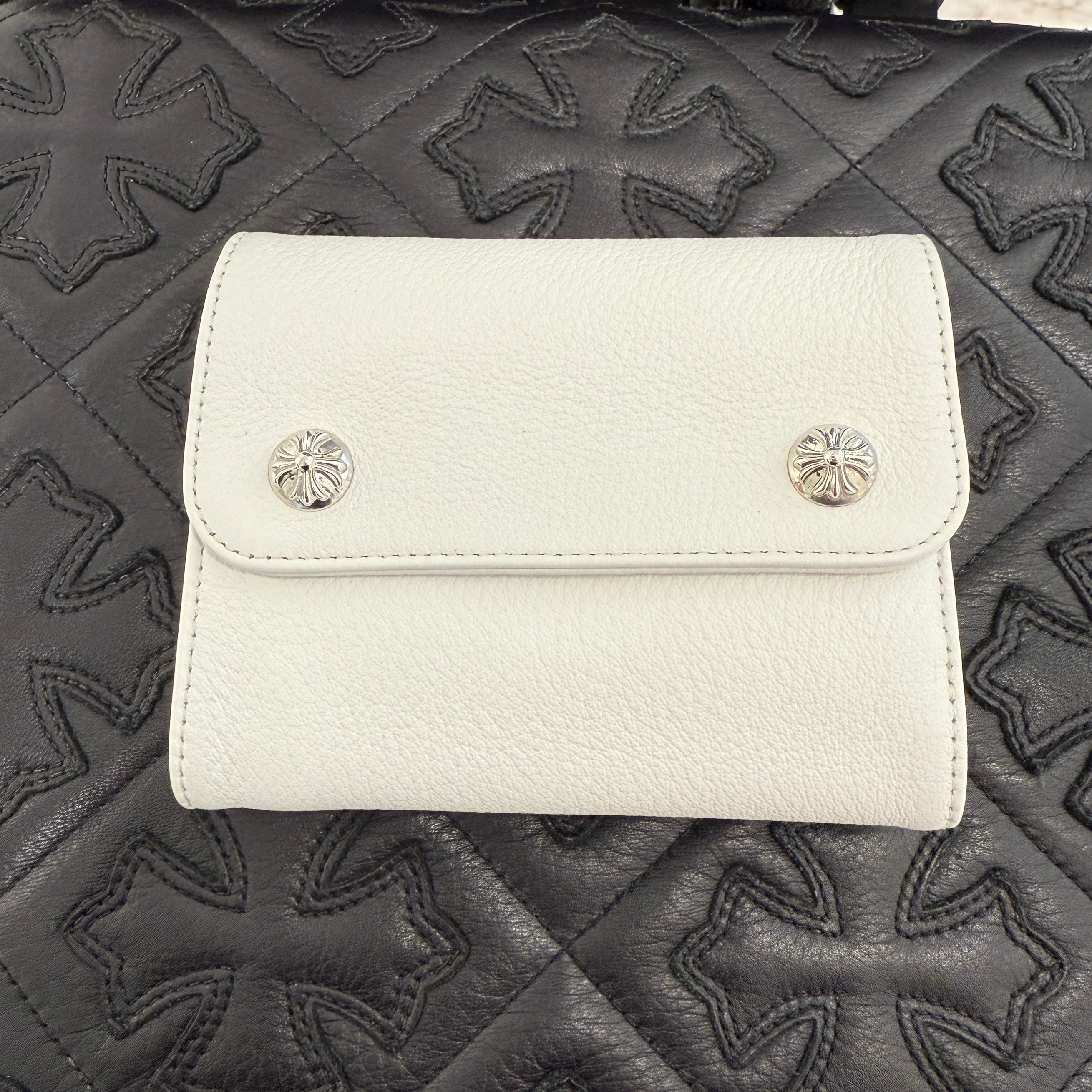 CHROME HEARTS Wave Mini Cross Ball Wallet クロムハーツ ウェイブミニ クロスボール ウォレット