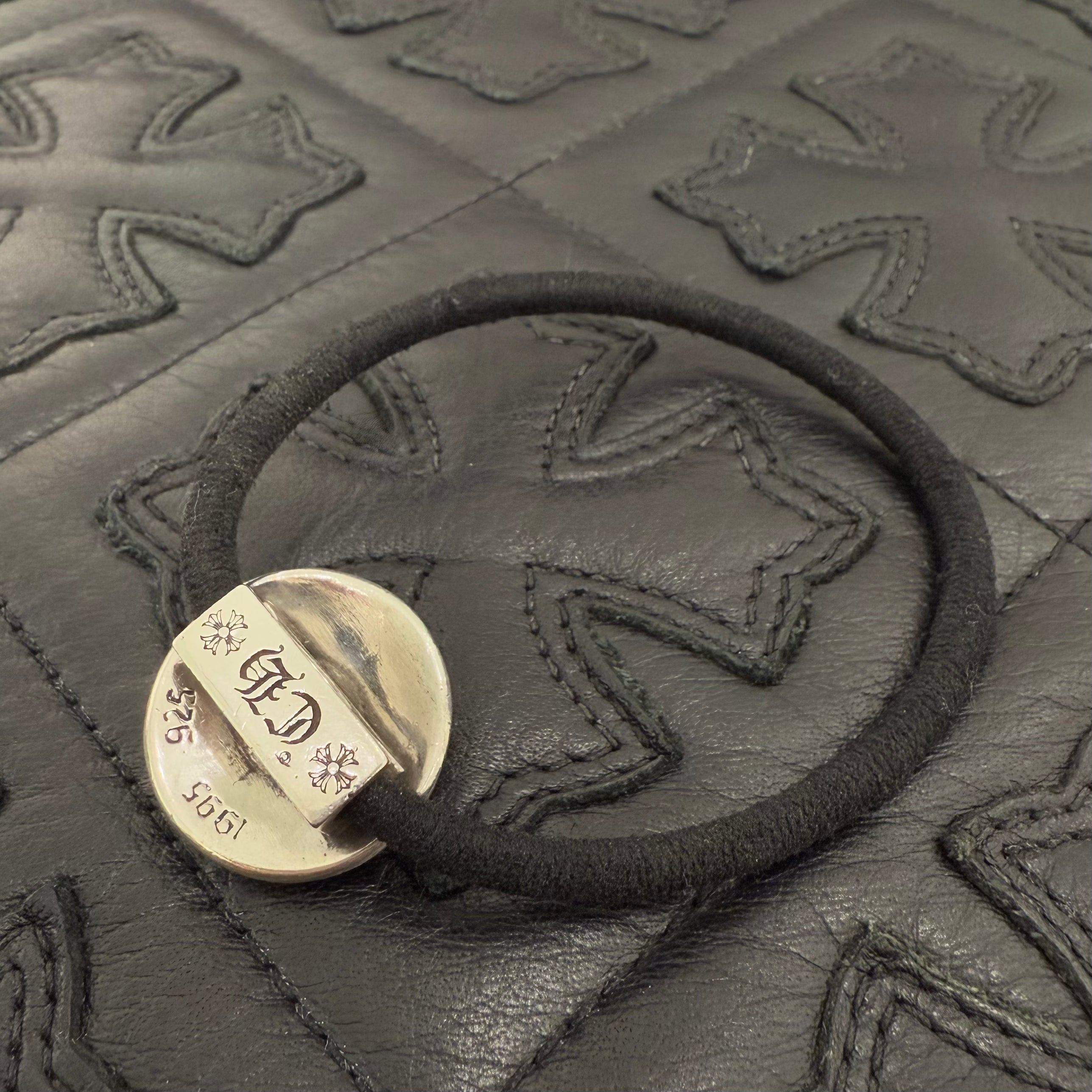 CHROME HEARTS CROSS BALL HAIR BAND クロムハーツ クロスボール ヘアバンド