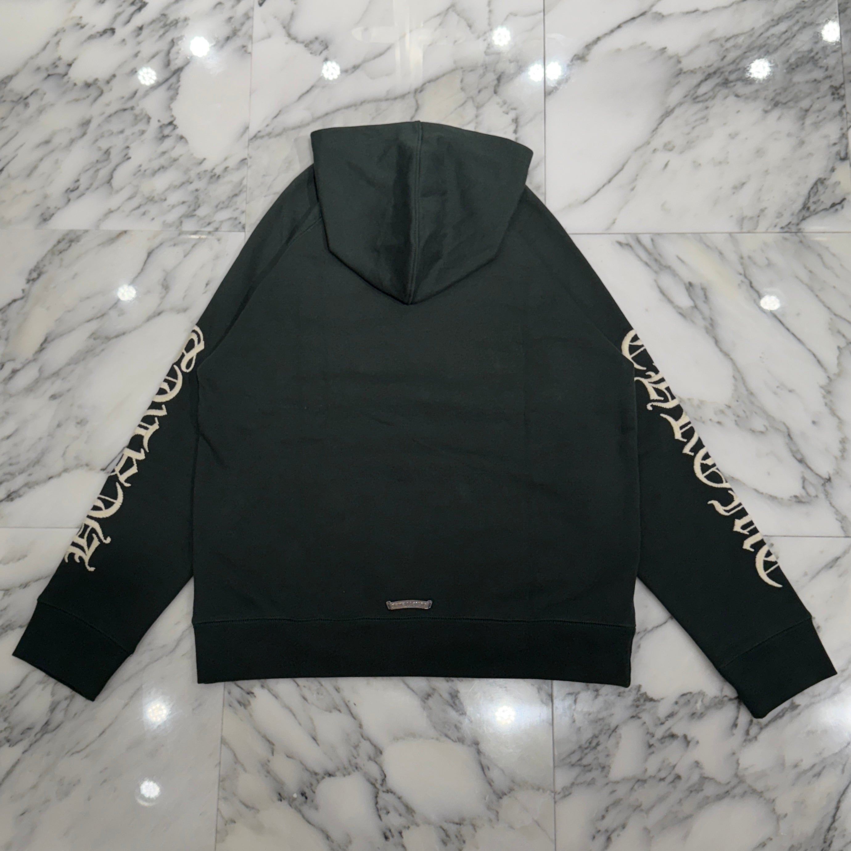 CHROME HEARTS Y NOT SLO RIDE CH Embroidery Pullover Hoodie Size L クロムハーツ ワイノット スロライド CH刺繍 プルオーバーフーディー サイズL