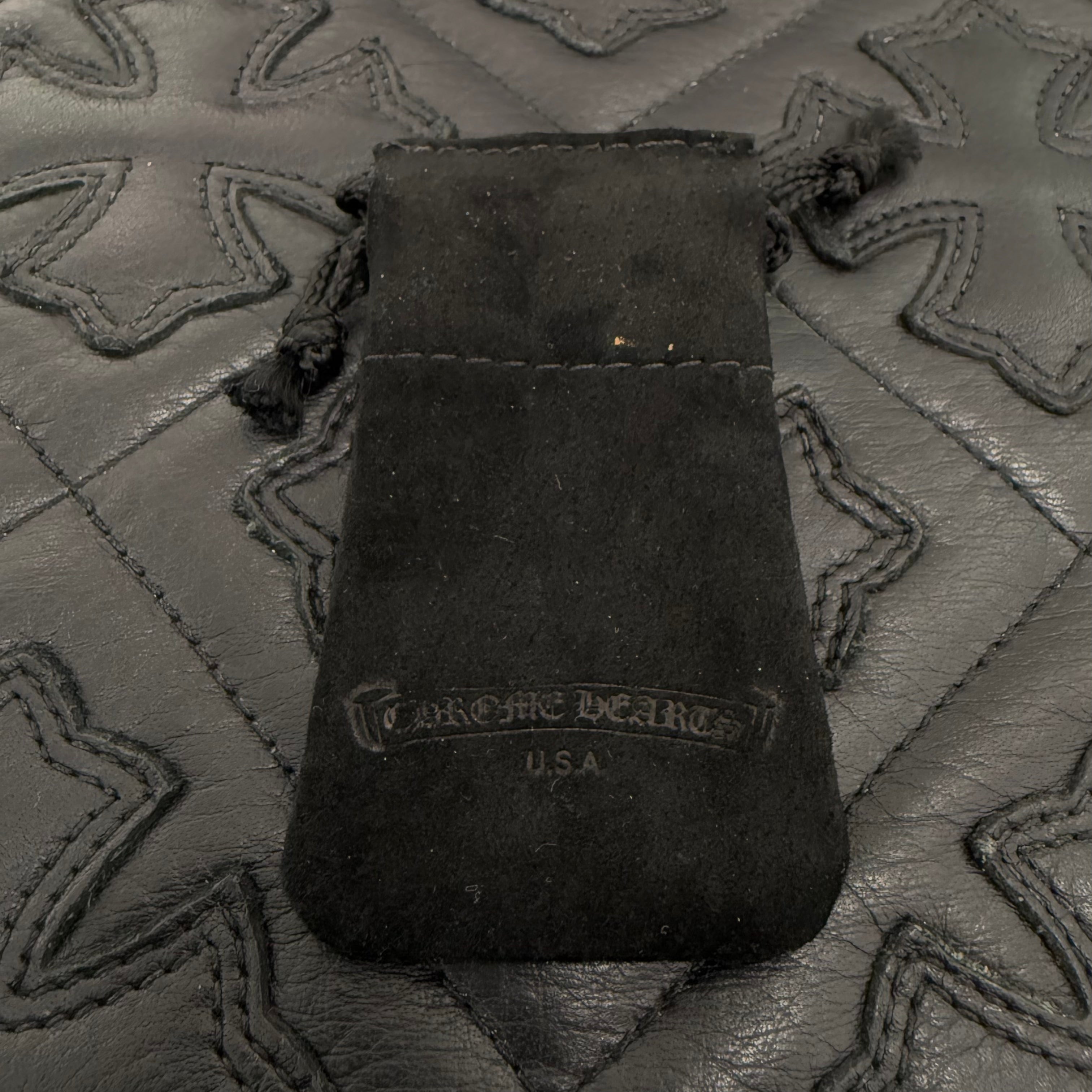 CHROME HEARTS 18K WG Filigree Cross Charm Diamond クロムハーツ 18K ホワイトゴールド フィリグリークロス チャーム ダイアモンド