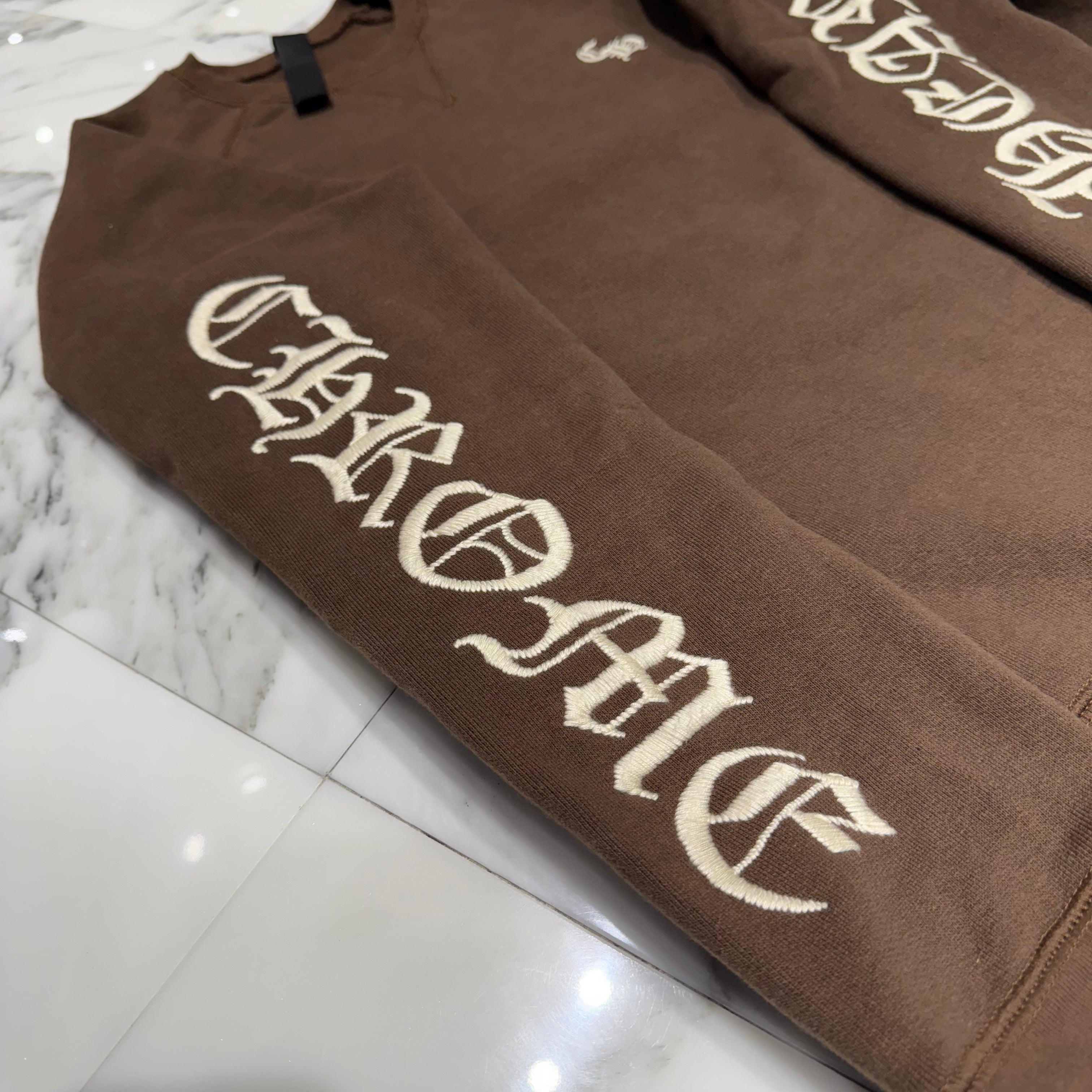 CHROME HEARTS Y NOT SLO RIDE Crewneck Sweatshirt Size Lクロムハーツ ワイノット スローライド クルーネックスウェットシャツ サイズ L