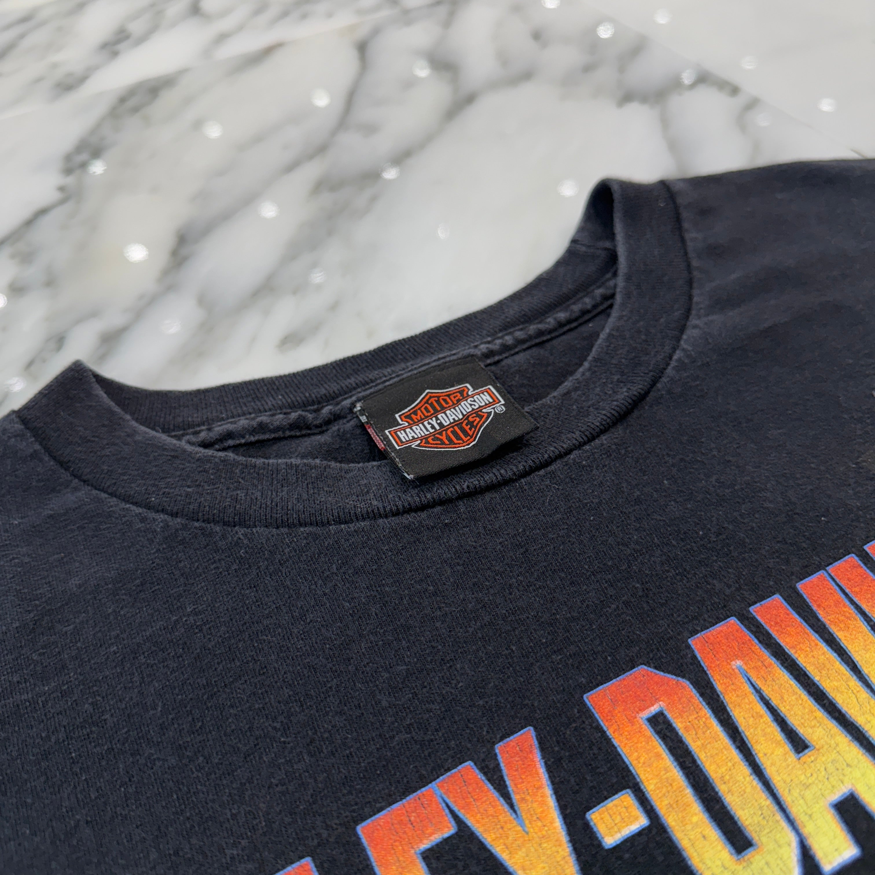 Harley-Davidson ヴィンテージ ロングスリーブカットソー 2XL