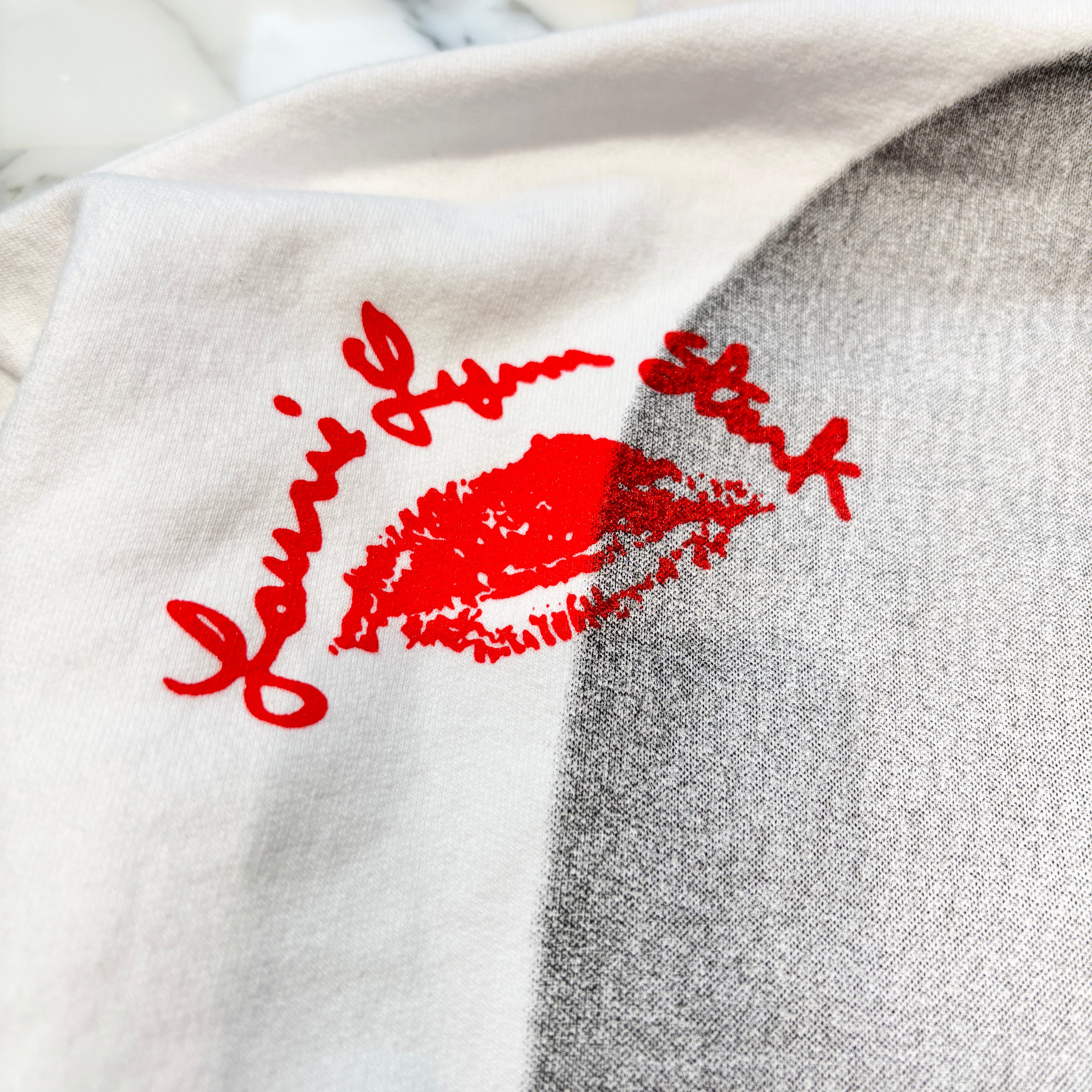 CHROME HEARTS Laurie Lynn Stark LLS Back Photo Print Pullover Hoodie Size M クロムハーツ ローリーリンスターク LLS バックフォトプリント プルオーバーフーディ サイズM