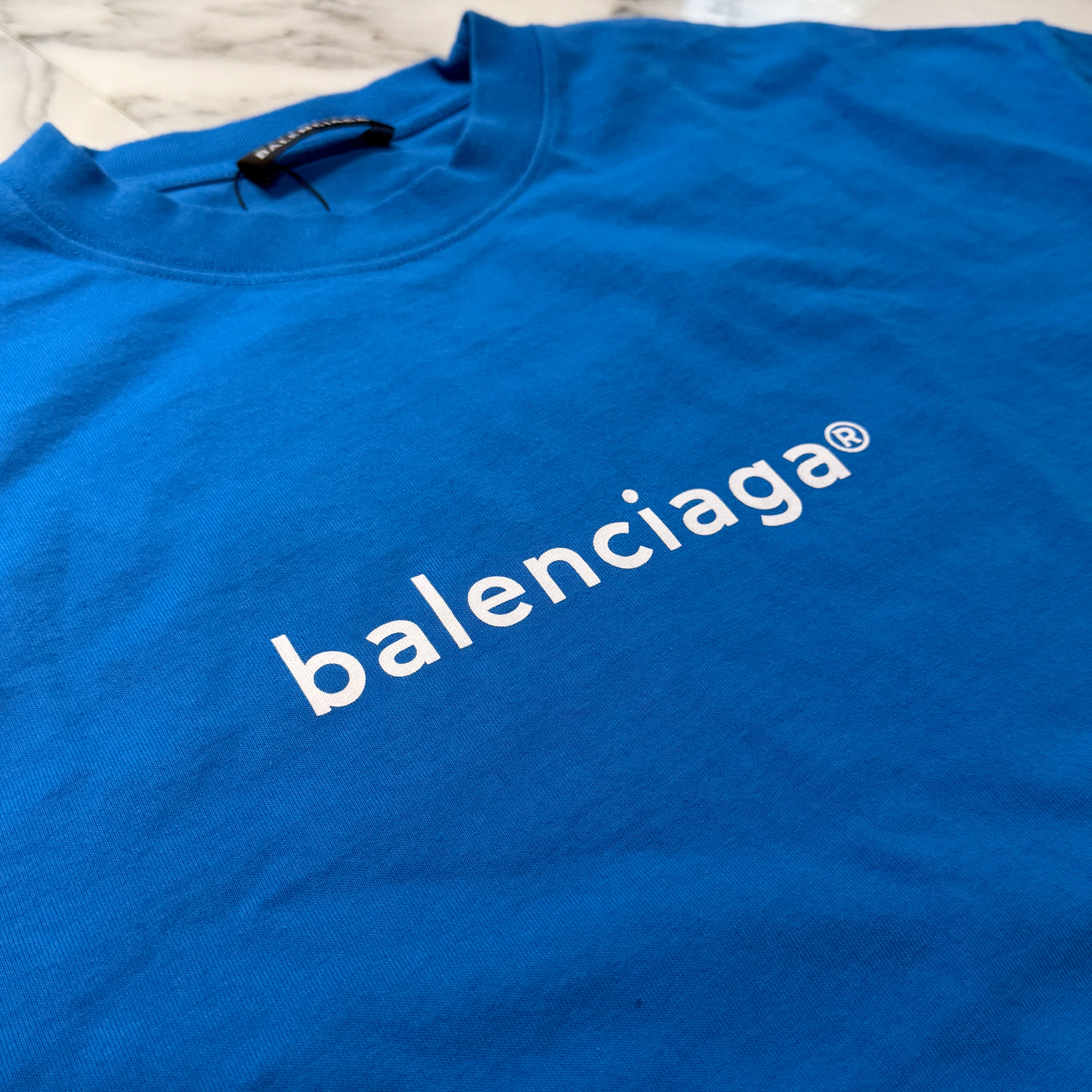 BALENCIAGA 2021SS Copyright Logo Oversized Tee 612966 TIV54 Size XL バレンシアガ コピーライトロゴ オーバーサイズTシャツ サイズXL