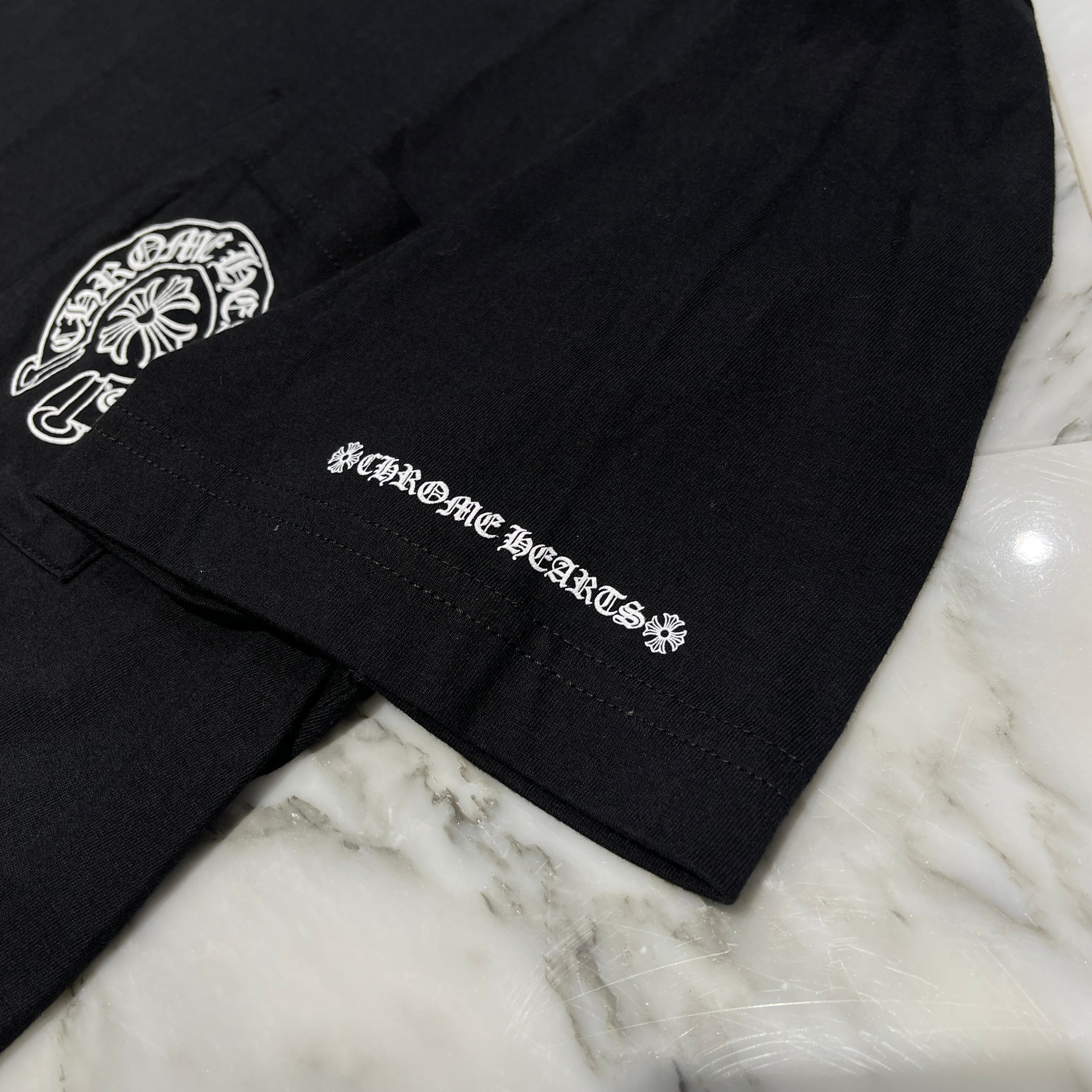 CHROME HEARTS Horseshoe Tee Size L クロムハーツ ホースシュー T