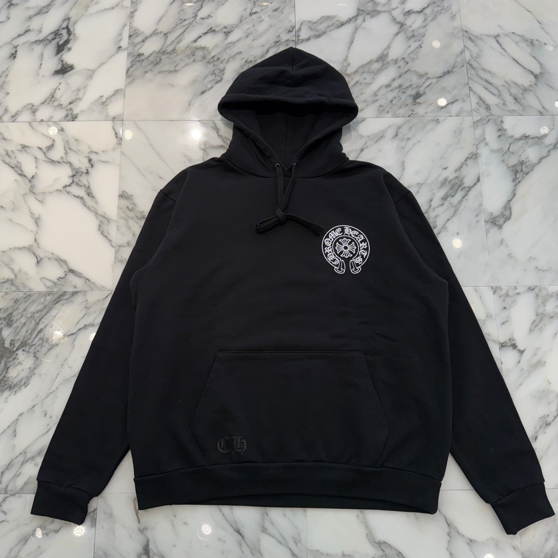 CHROME HEARTS TOKYO Limited Horseshoe Pullover Hoodie Size XXL クロムハーツ 東京限定 ホースシュー プルオーバー フーディ サイズXXL