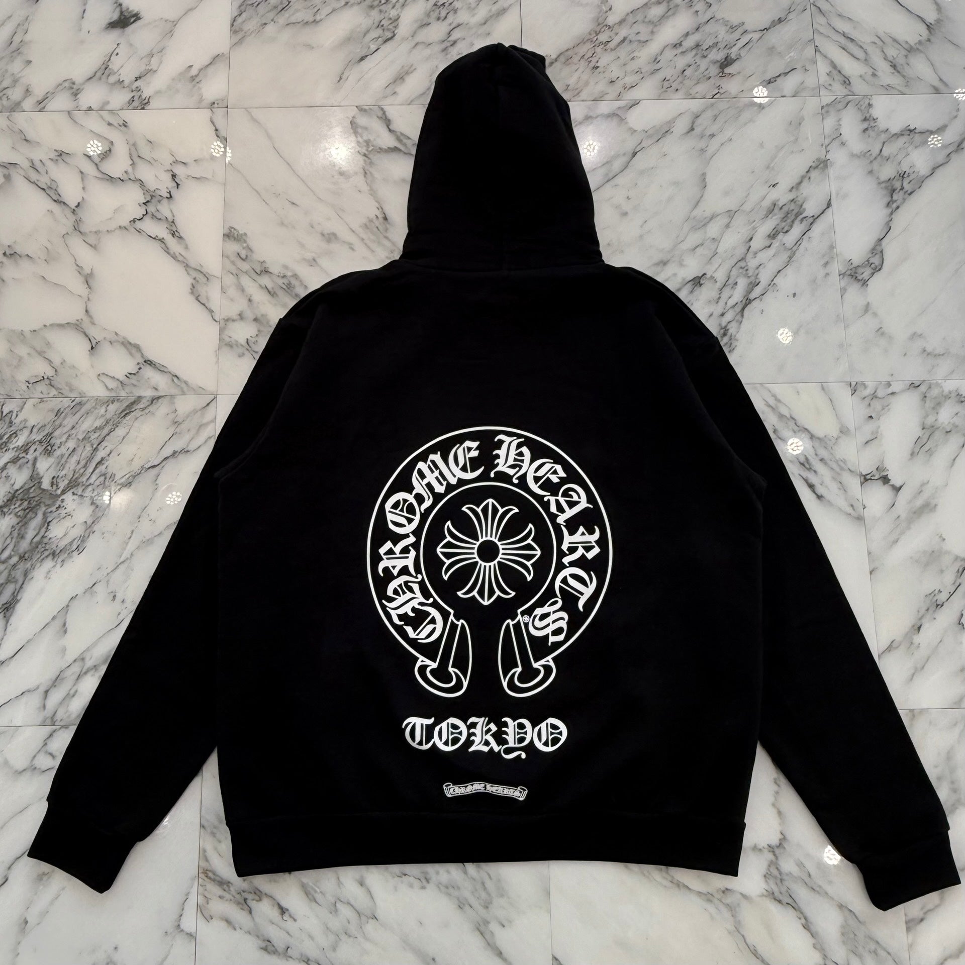 CHROME HEARTS TOKYO Limited Horseshoe Pullover Hoodie Size XXL クロムハーツ 東京限定 ホースシュー プルオーバー フーディ サイズXXL