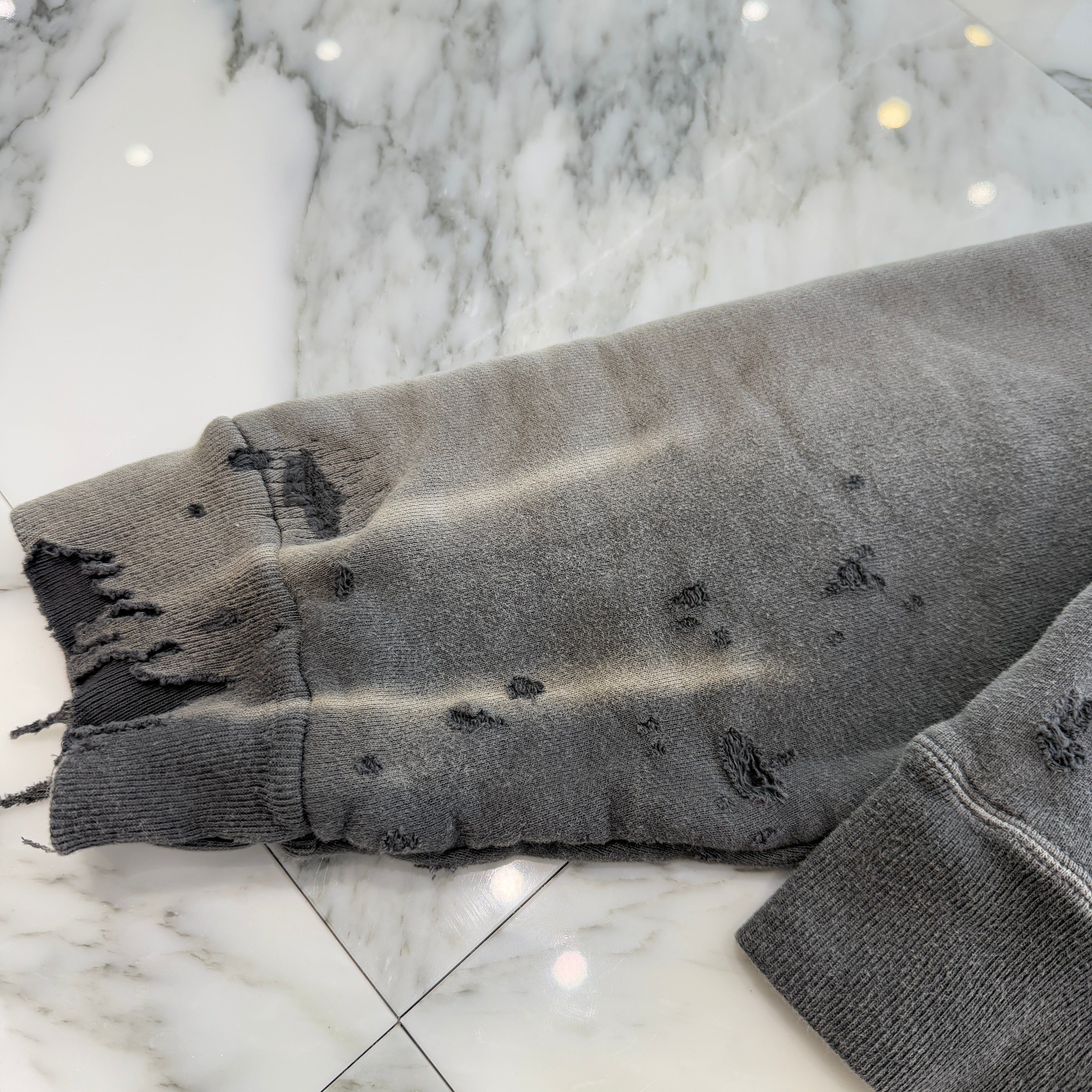 SAINT Mxxxxxx 2024AW DBL FC Zip Up Hoodie SM-YS1-0000-042 Size S セントマイケル ダブルフェイス ジップアップフーディー サイズS