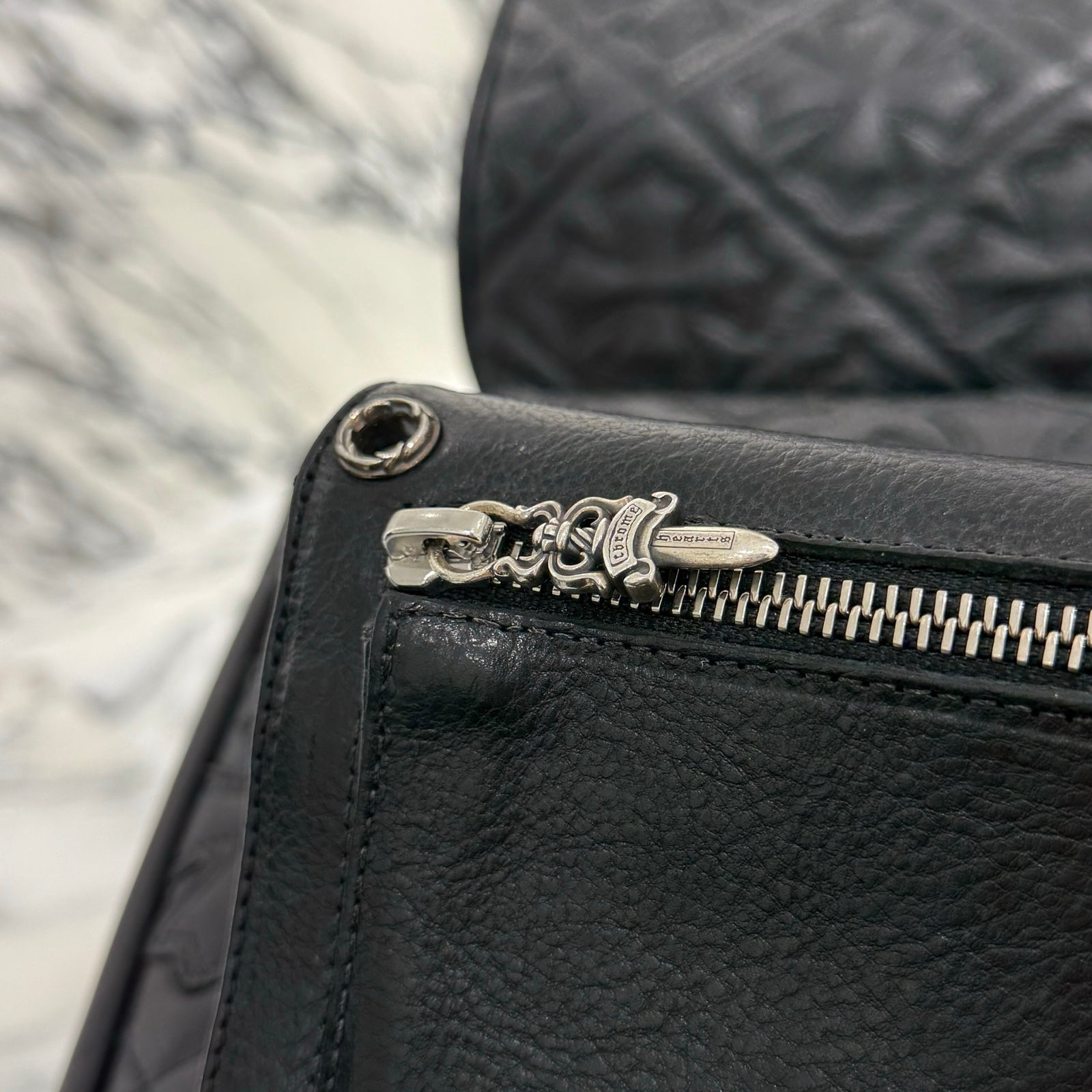 CHROME HEARTS Wave Cross Ball Wallet クロムハーツ ウェーブクロスボール ウォレット