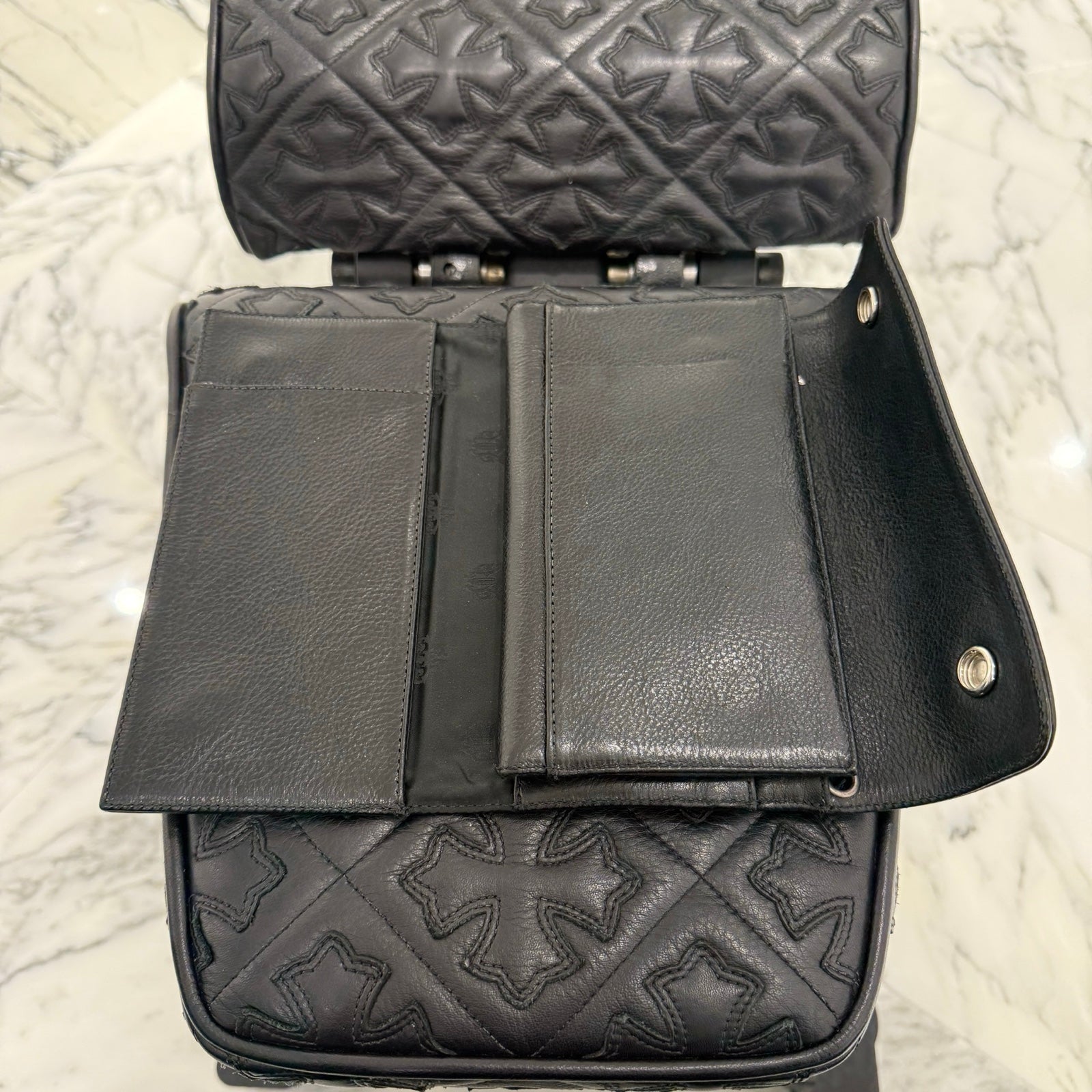 CHROME HEARTS Wave Cross Ball Wallet クロムハーツ ウェーブクロスボール ウォレット