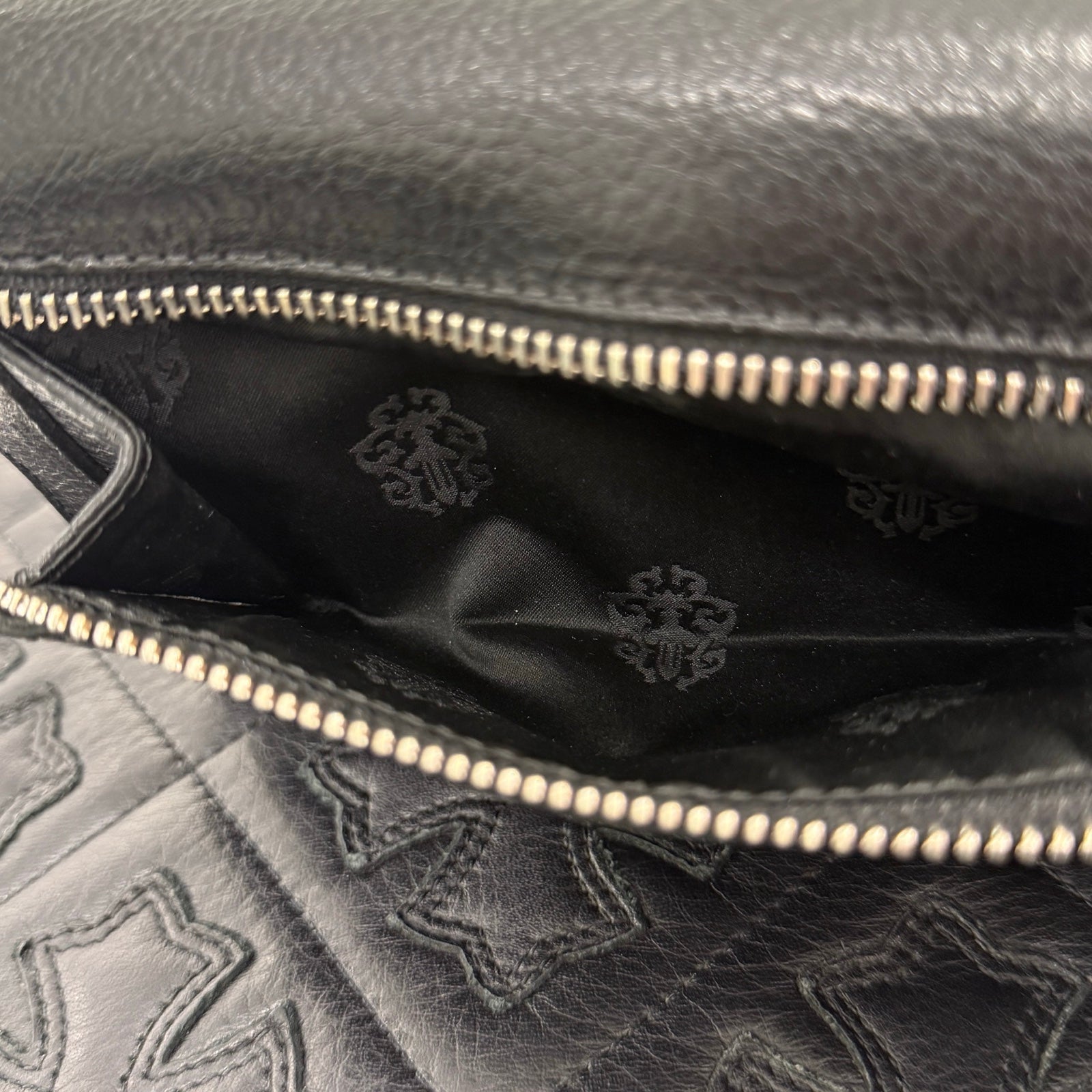 CHROME HEARTS Wave Cross Ball Wallet クロムハーツ ウェーブクロスボール ウォレット
