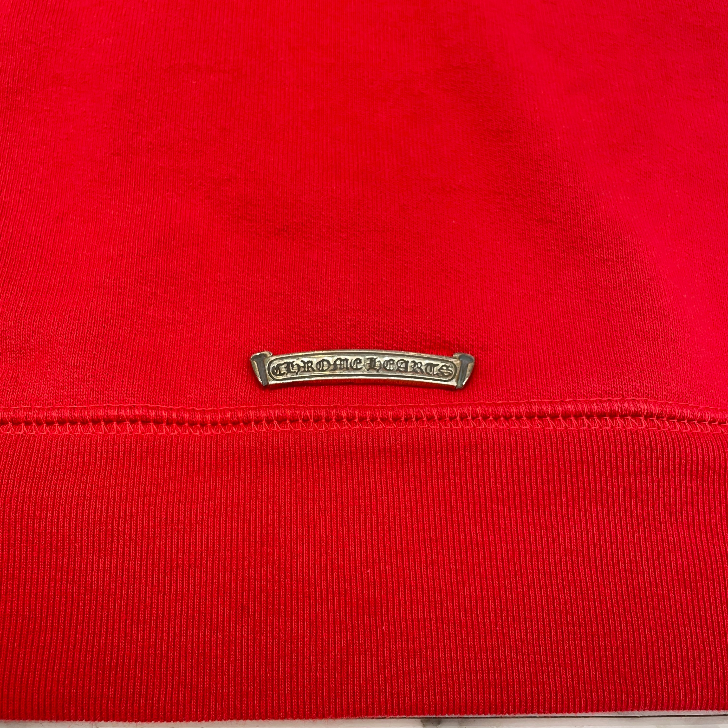 CHROME HEARTS King Taco 3 Cemetery Cross Embroidery Sweat Shirt Size M クロムハーツ キングタコ 3セメタリークロス刺繍 スウェットシャツ サイズM