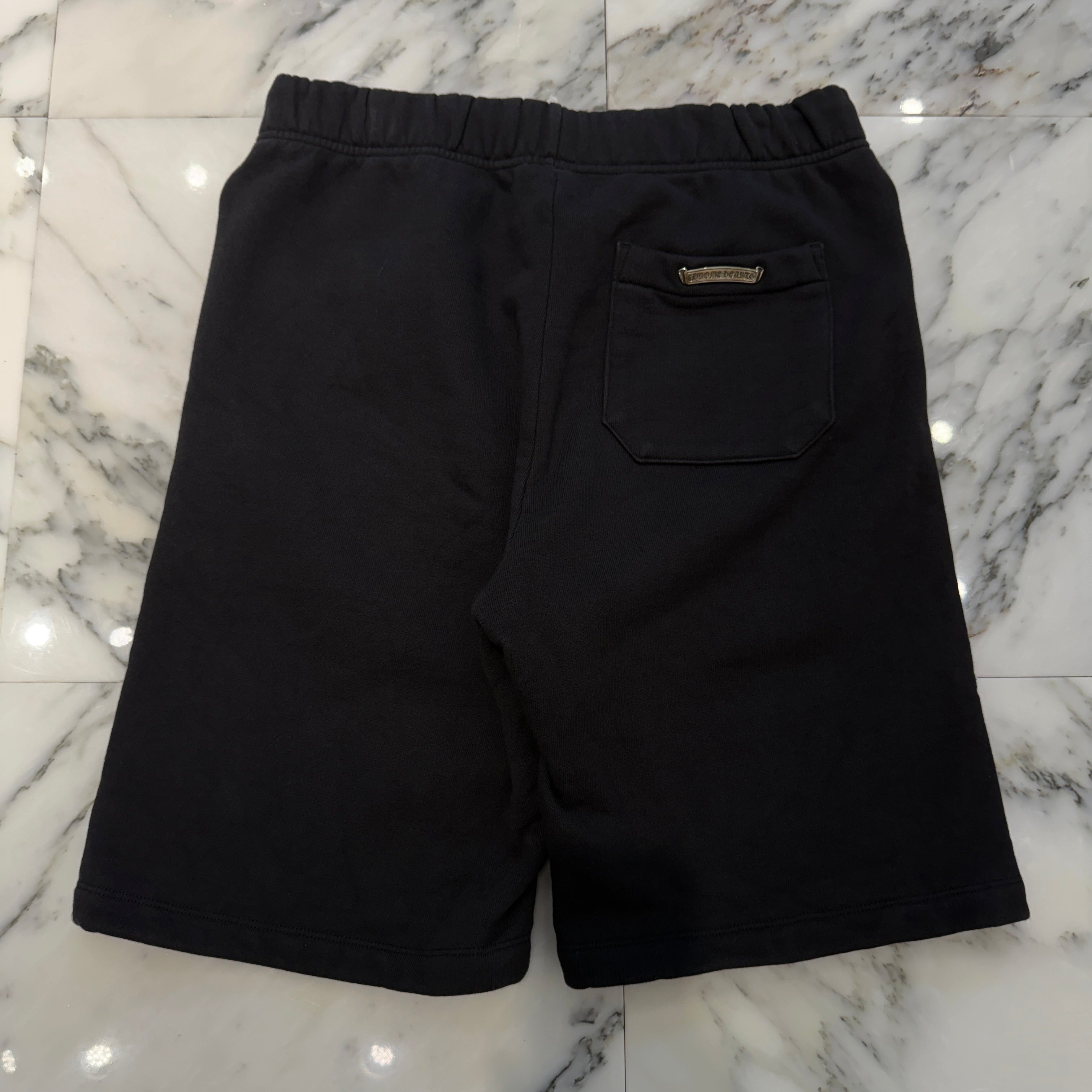CHROME HEARTS／Y NOT クロスパッチ スウェット ハーフ パンツ クロムハーツクロスパッチスウェットハーフパンツY NOT SWEAT PANTS