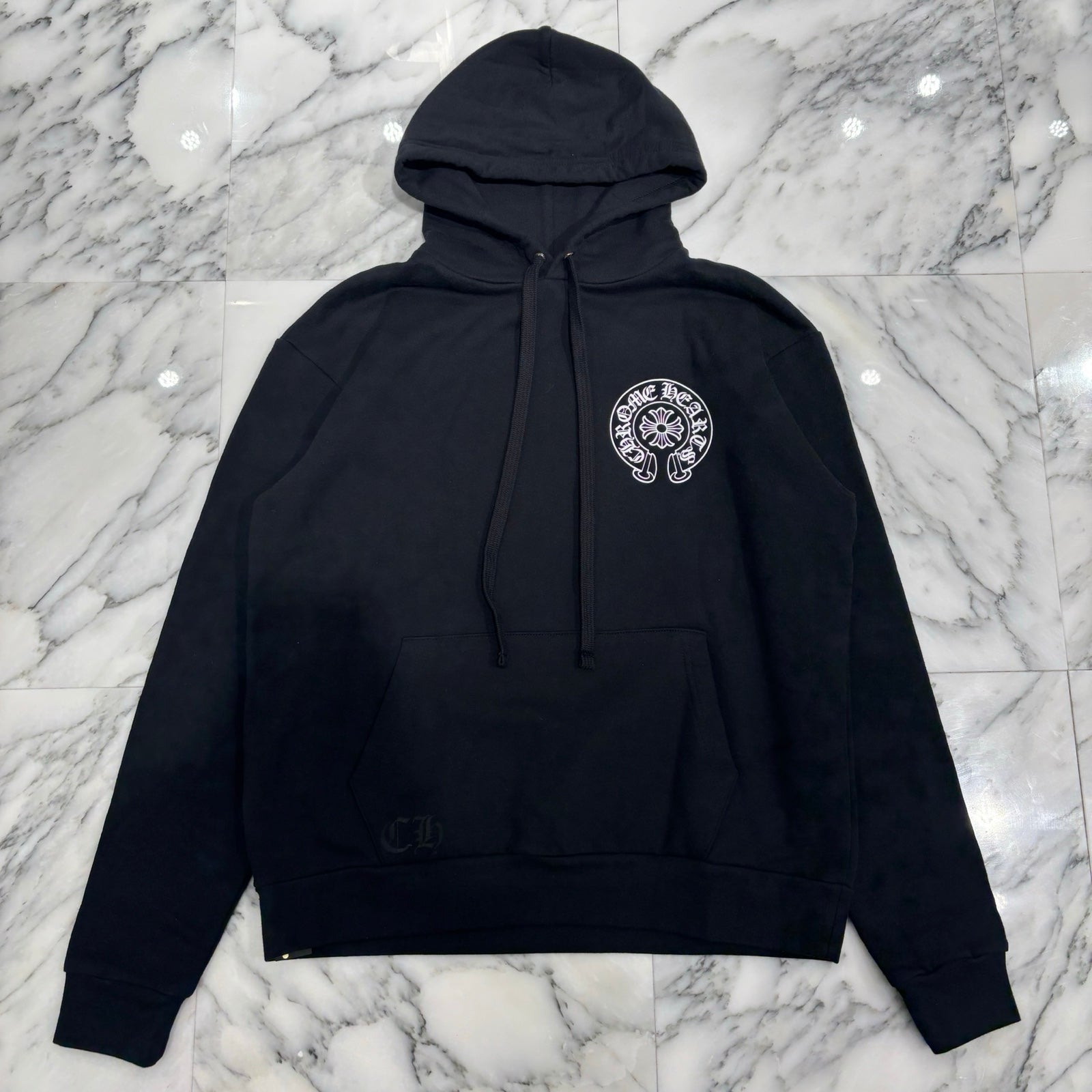 CHROME HEARTS NEW YORK Limited Horseshoe Pullover Hoodie Size S クロムハーツ ニューヨーク限定 ホースシュー プルオーバーフーディーサイズS