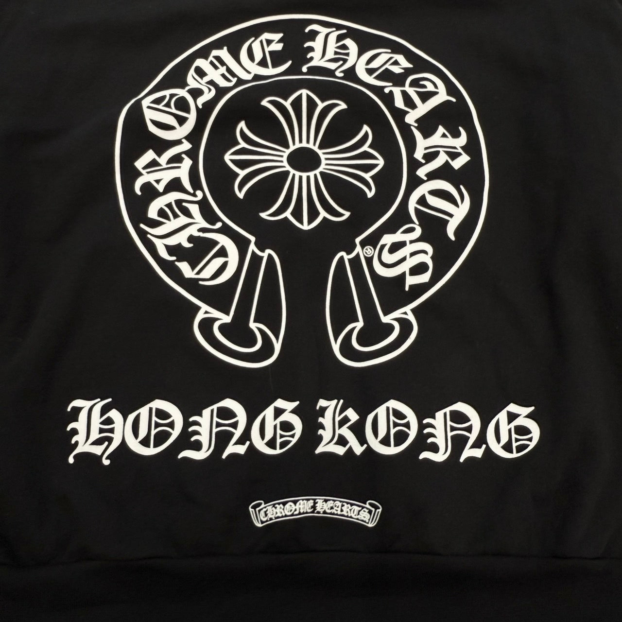 CHROME HEARTS Hong Kong Limited Horseshoe Zip Up Hoodie Size L クロムハーツ 香港限定 ホースシュー ジップアップフーディ サイズL