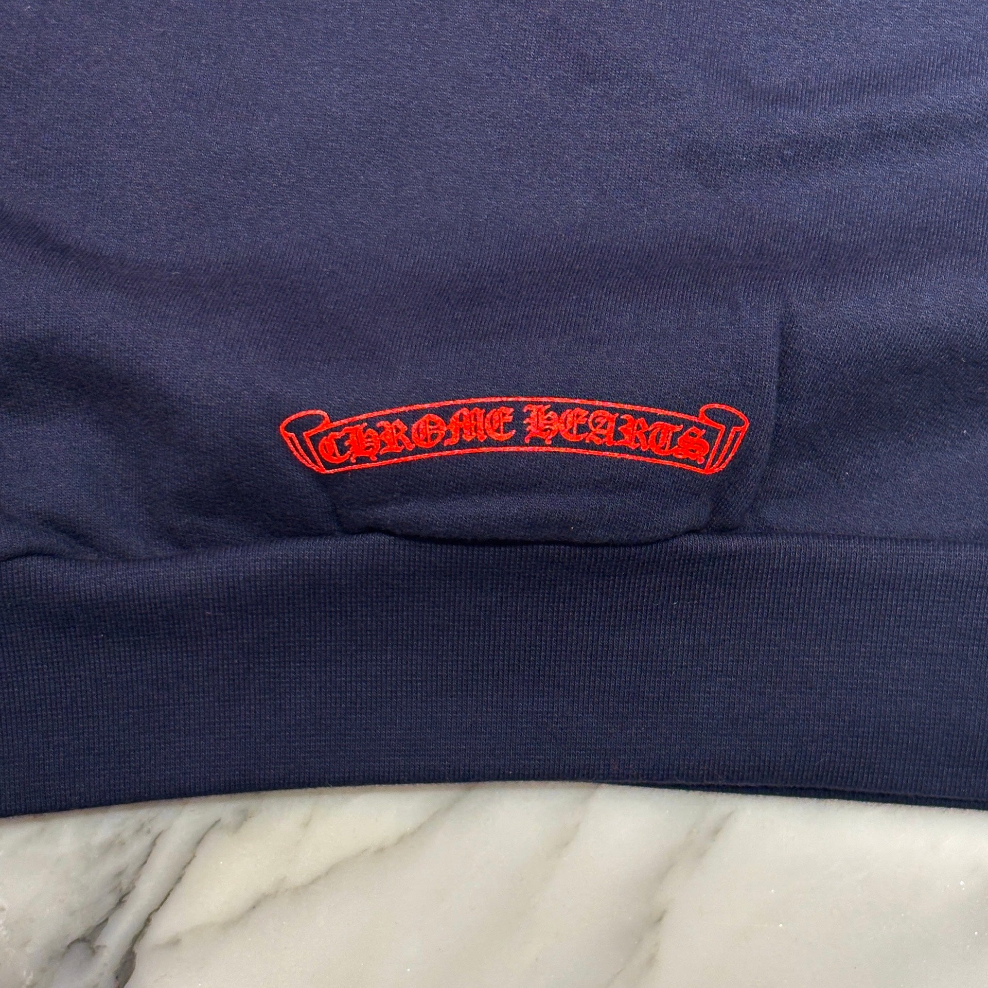 CHROME HEARTS 2025SS Floral Cross Horseshoe Pullover Hoodie Size L クロムハーツ フローラルクロス ホースシュー プルオーバーフーディーサイズL