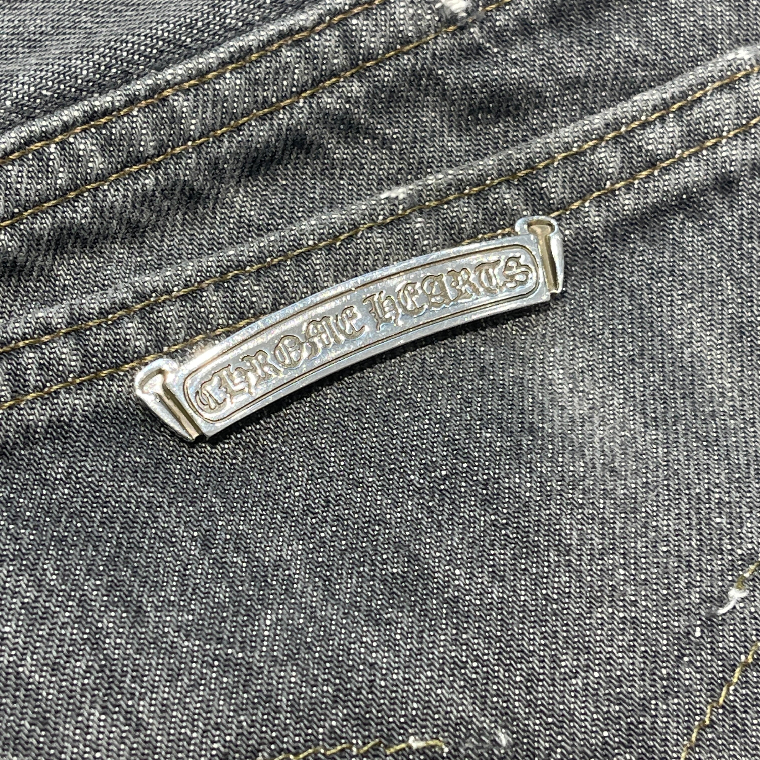 CHROME HEARTS × Levi's 501 VNTG Cross Ball Button Denim Pants Size 30 クロムハーツ × リーバイス 501 ヴィンテージ クロスボールボタン デニムパンツ ジーンズ サイズ30