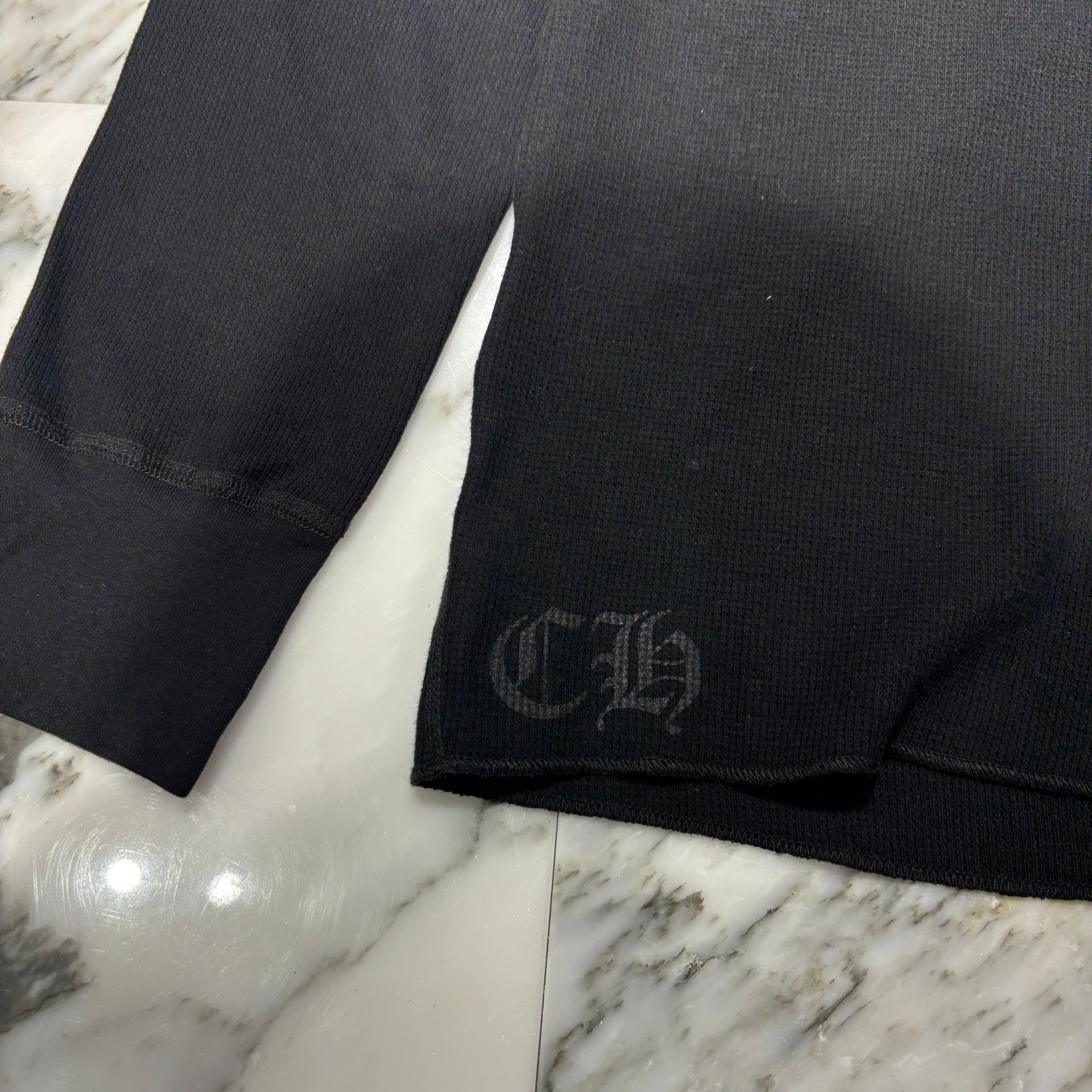 CHROME HEARTS 2025SS Vine Dagger Print Thermal Long Sleeve Tee Size M クロムハーツ ヴァインダガー プリント サーマル ロングスリーグ Tシャツ サイズM