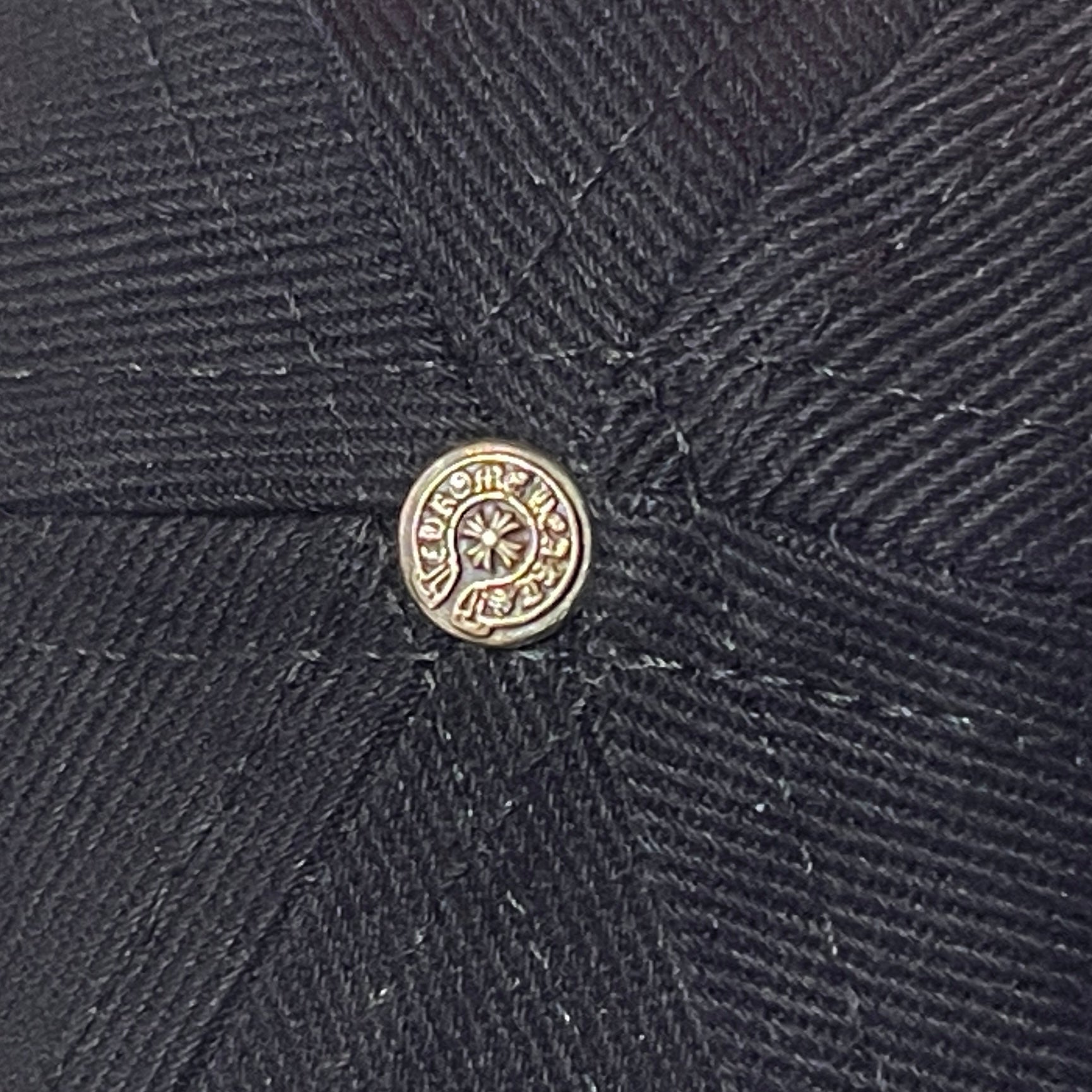 CHROME HEARTS × MATTY BOY Chomper Patch Leather Belt Trucker Cap Size ONE SIZE（53-60） クロムハーツ × マッティボーイ チョンパー パッチ レザーベルト トラッカーキャップ ONE SIZE（53-60）