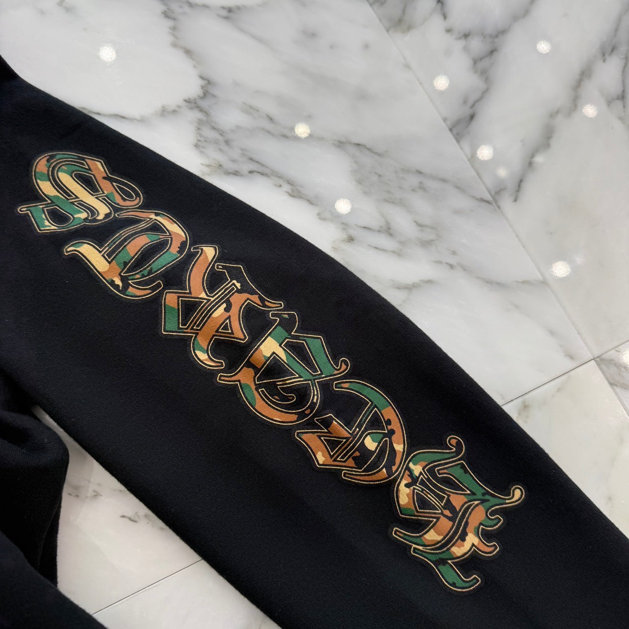 CHROME HEARTS Camo Horseshoe Pullover Hoodie Size XL クロムハーツ カモ ホースシュープルオーバーフーディ サイズXL