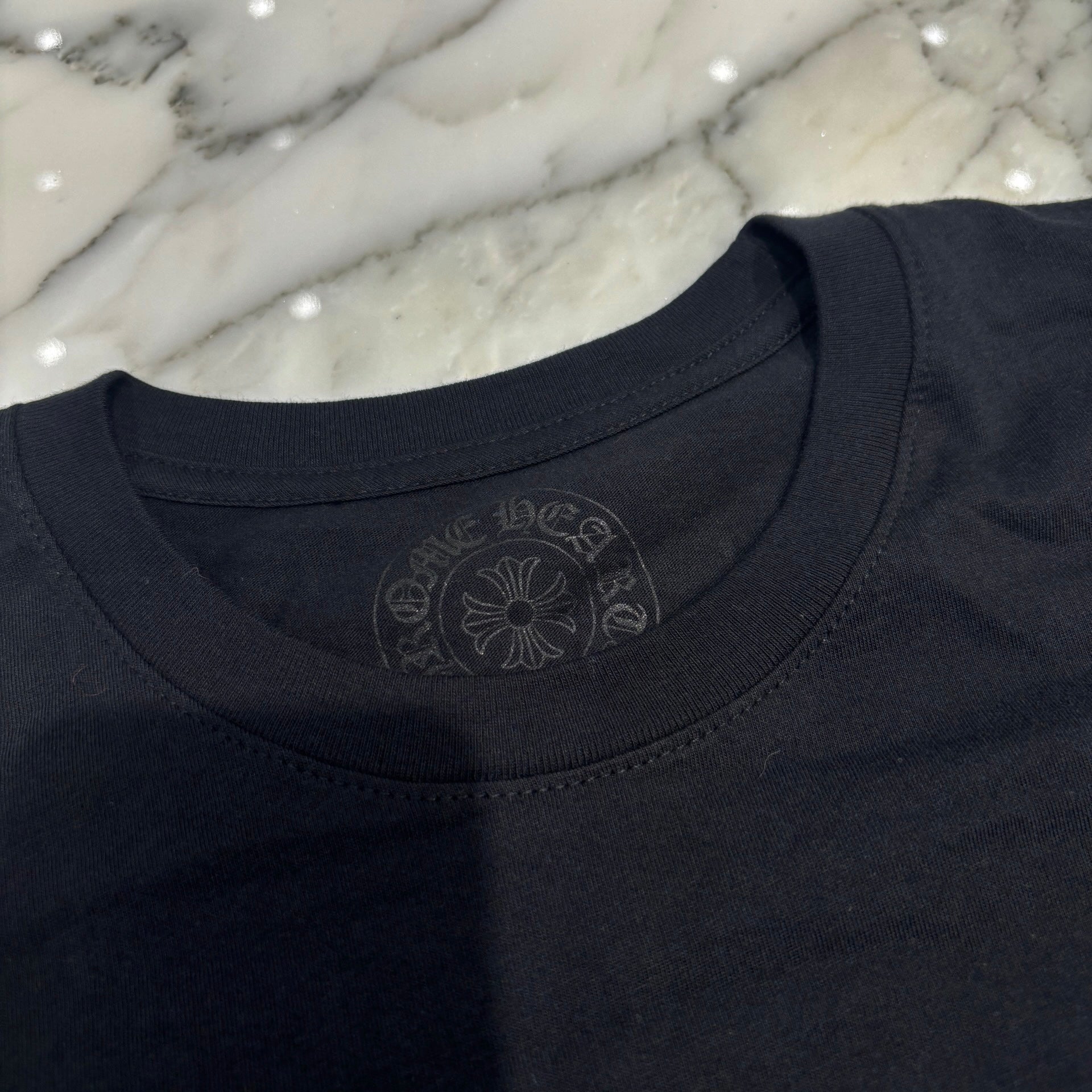 CHROME HEARTS Hollywood Limited Red CH Plus Horseshoe Tee Size L クロムハーツ ハリウッド限定 レッド CHプラス ホースシュー Tシャツ サイズL