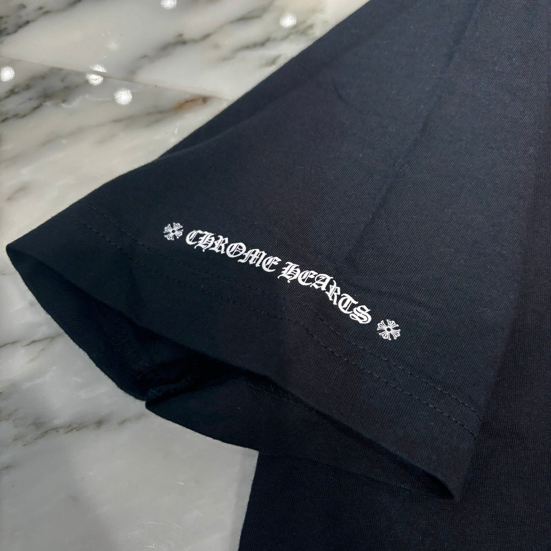 CHROME HEARTS Hollywood Limited Red CH Plus Horseshoe Tee Size L クロムハーツ ハリウッド限定 レッド CHプラス ホースシュー Tシャツ サイズL