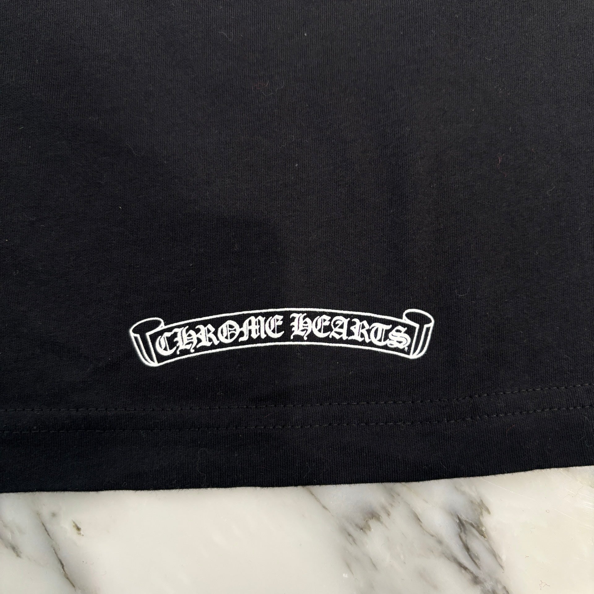 CHROME HEARTS Hollywood Limited Red CH Plus Horseshoe Tee Size L クロムハーツ ハリウッド限定 レッド CHプラス ホースシュー Tシャツ サイズL