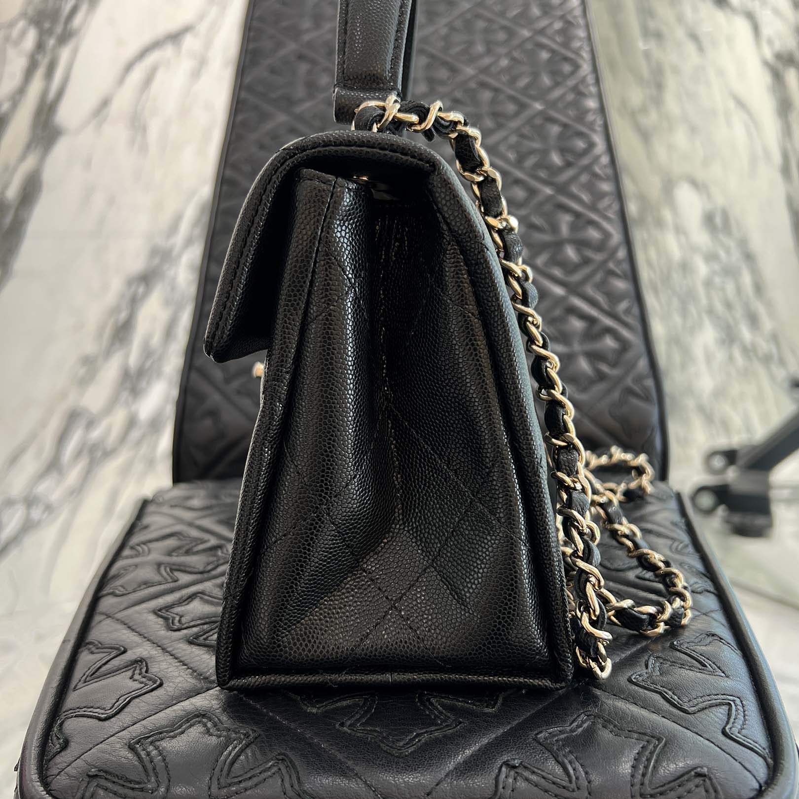 CHANEL 2024SS Small Top Handle Flap Bag シャネル スモール トップハンドルフラップバッグ