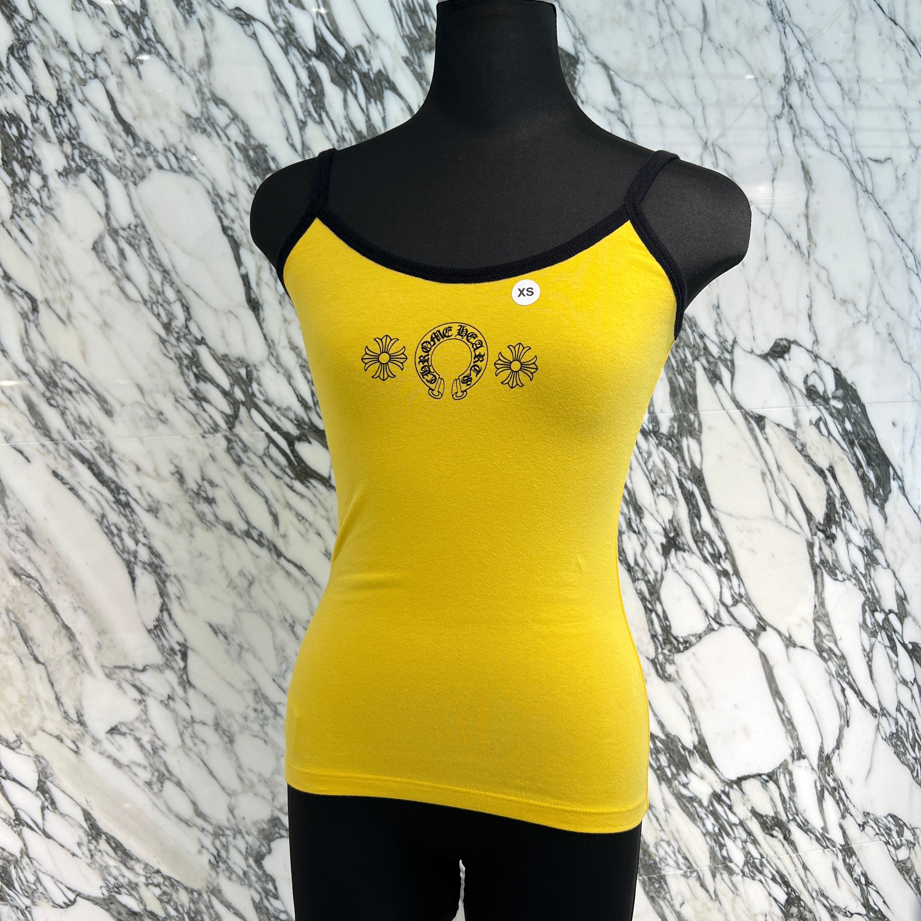 CHROME HEARTS Horseshoe Short Camisole Top Size XS クロムハーツ ホースシュー ショート キャミソールトップ サイズXS