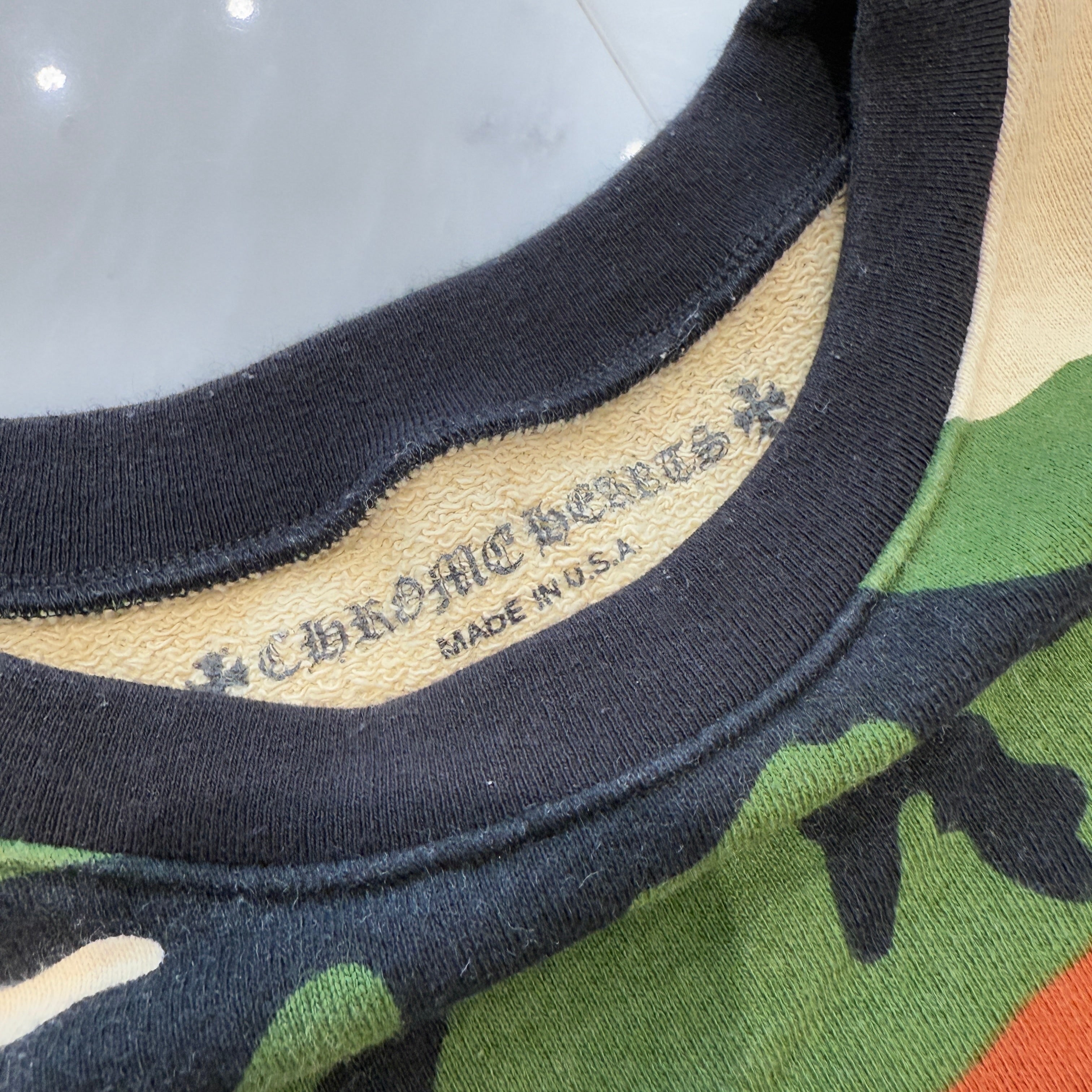 CHROME HEARTS × MATTY BOY 2022SS PPO CAUTION SWTSHRT Size XXL クロムハーツ × マッティボーイ コーションスウェットシャツ サイズXXL