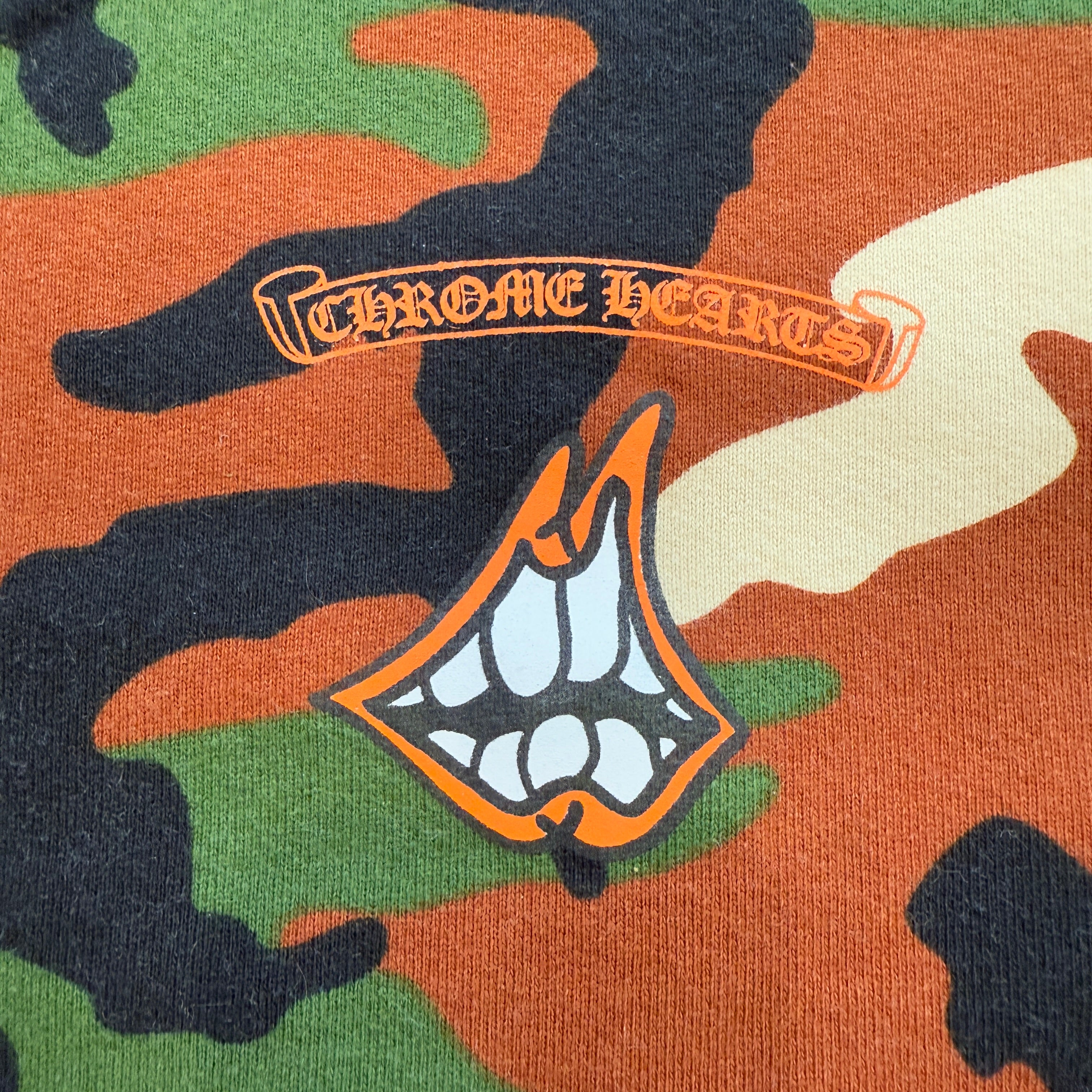 CHROME HEARTS × MATTY BOY 2022SS PPO CAUTION SWTSHRT Size XXL クロムハーツ × マッティボーイ コーションスウェットシャツ サイズXXL