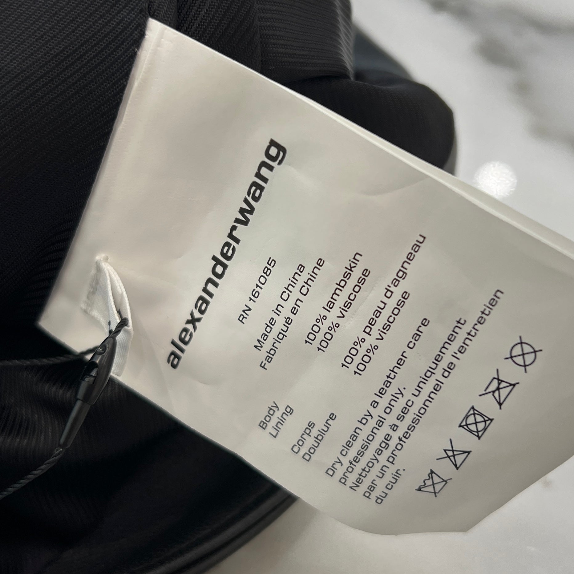 Alexander Wang Leather Motorbike Vest 6WC3232012 Size S アレキサンダー・ワン レザー モーターバイクベスト サイズS