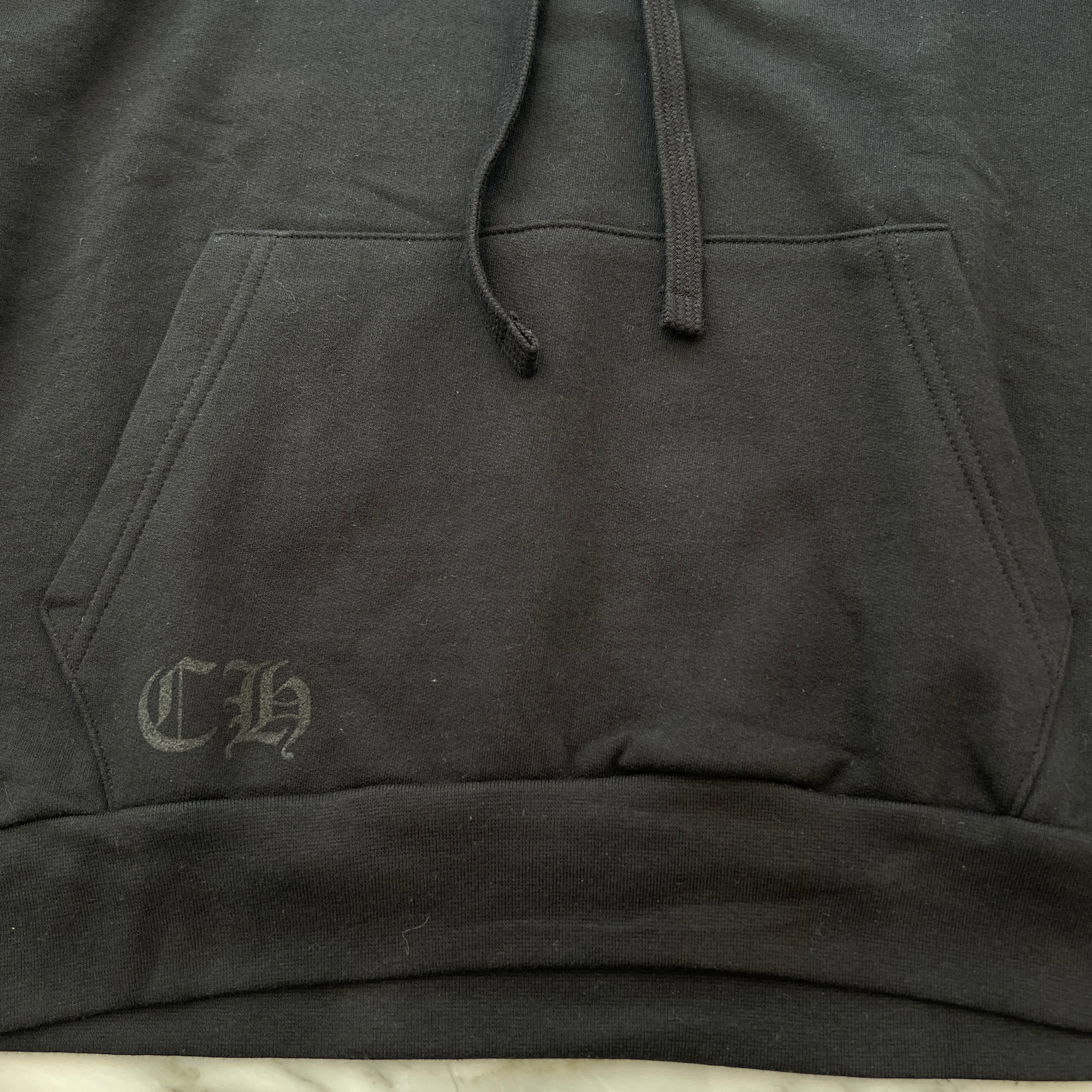 CHROME HEARTS 2025SS CANNES Limited Hooded "LOVE YOU" BS FLARE Horseshoe Pullover Hoodie Size XS クロムハーツ カンヌ限定 フーデッド "LOVE YOU" BSフレア ホースシュー プルオーバーフーディ サイズXS