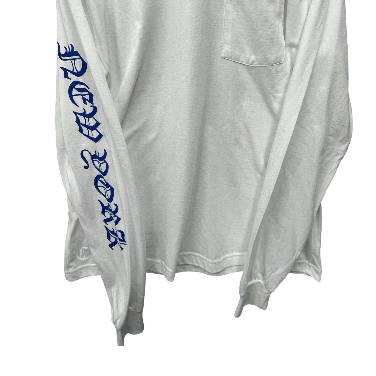 CHROME HEARTS×The Rolling Stones 2024SS Lip Tan Neck Logo Back Scroll L/S Tee Size L