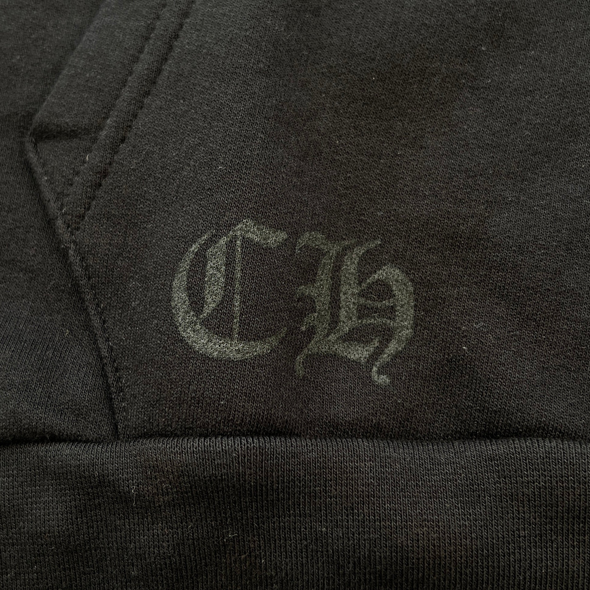 CHROME HEARTS 2025SS CANNES Limited Hooded "LOVE YOU" BS FLARE Horseshoe Pullover Hoodie Size XS クロムハーツ カンヌ限定 フーデッド "LOVE YOU" BSフレア ホースシュー プルオーバーフーディ サイズXS