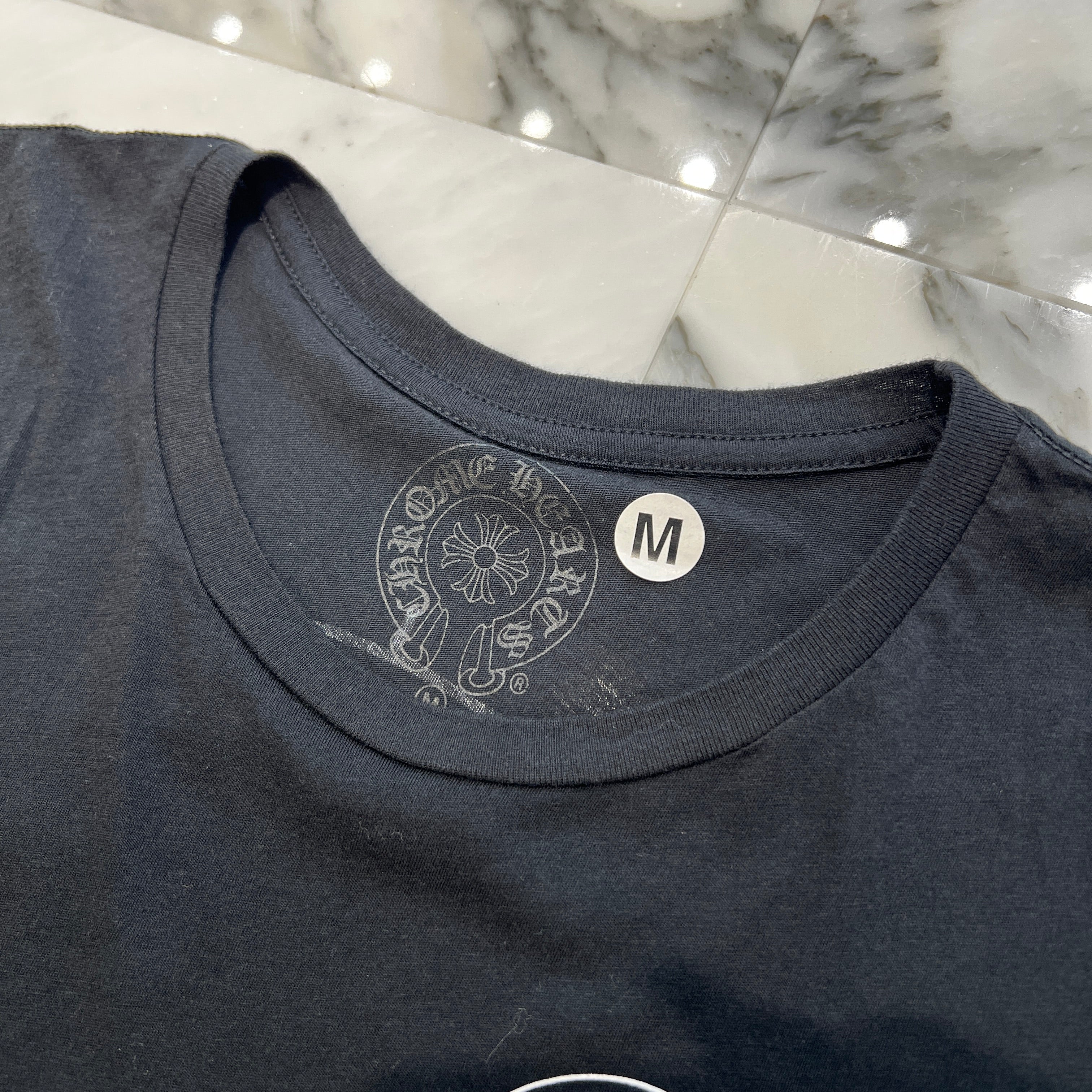 CHROME HEARTS FOTI COLL Horseshoe Print Tee Size M クロムハーツ フォティコル ホースシュー Tシャツ サイズM