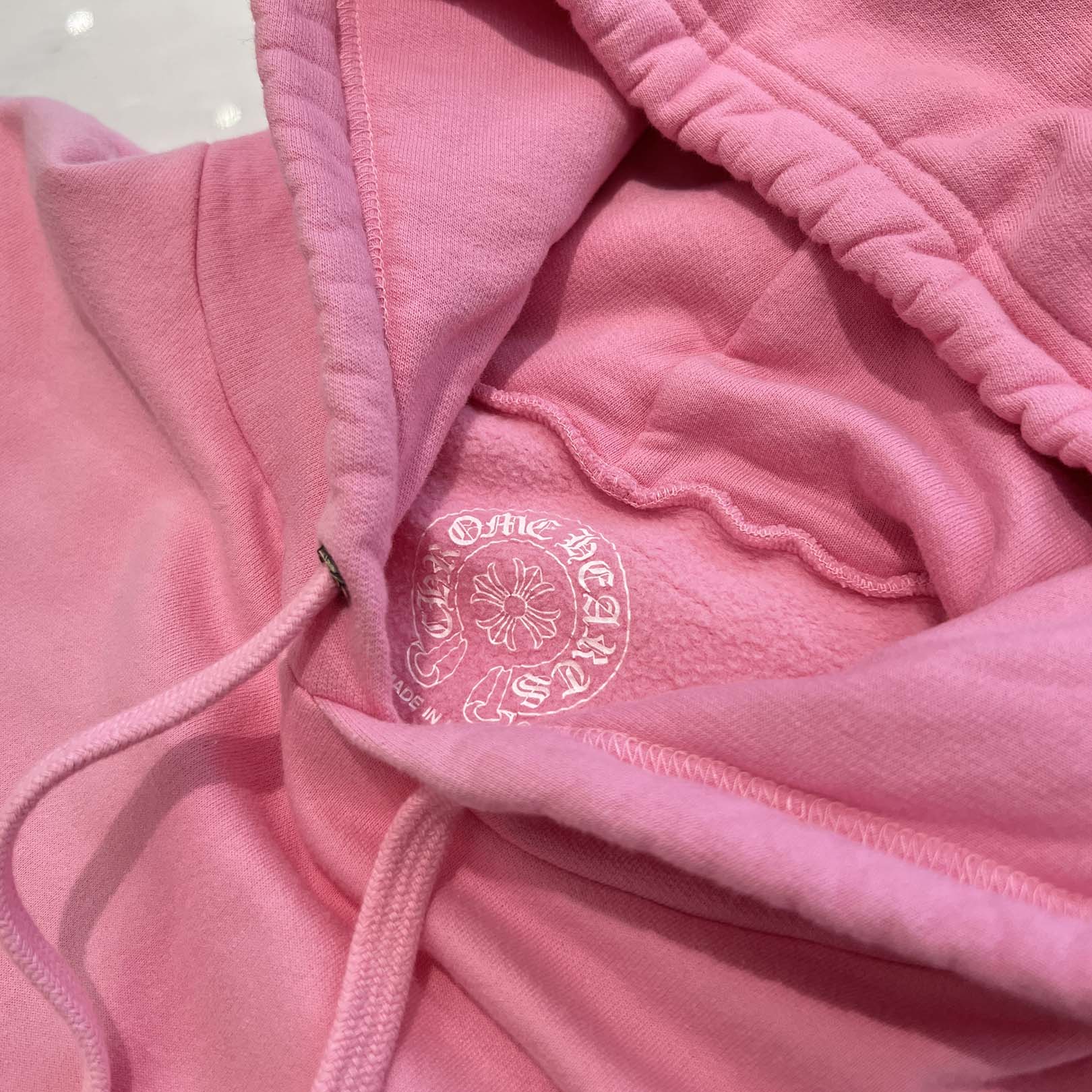 CHROME HEARTS NYC Limited Floral Cross Horseshoe Pullover Hoodie Size XXL クロムハーツ ニューヨーク限定 フローラルクロス ホースシュー プルオーバーフーディー サイズXXL