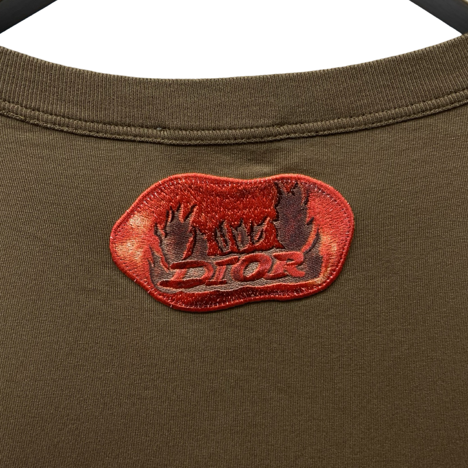 DIOR×Travis Scott 2022AW Cactus Jack Dior Oversized Tee 283J641B0677 Size XL