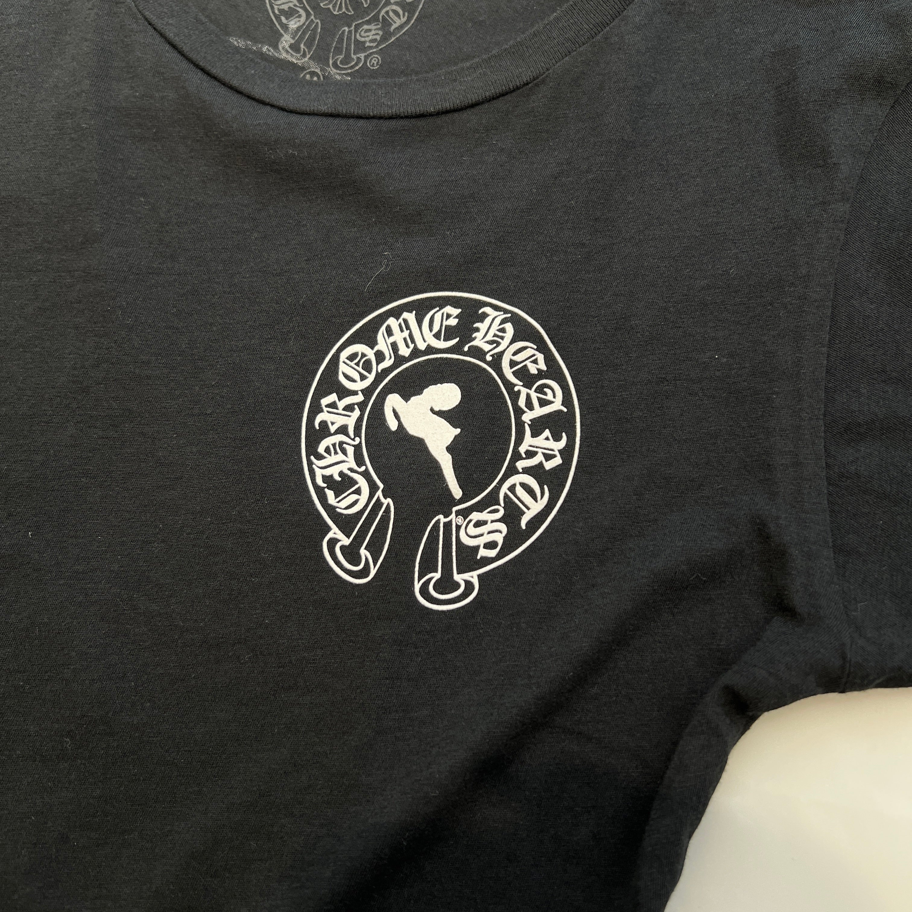 CHROME HEARTS FOTI COLL Horseshoe Print Tee Size M クロムハーツ フォティコル ホースシュー Tシャツ サイズM