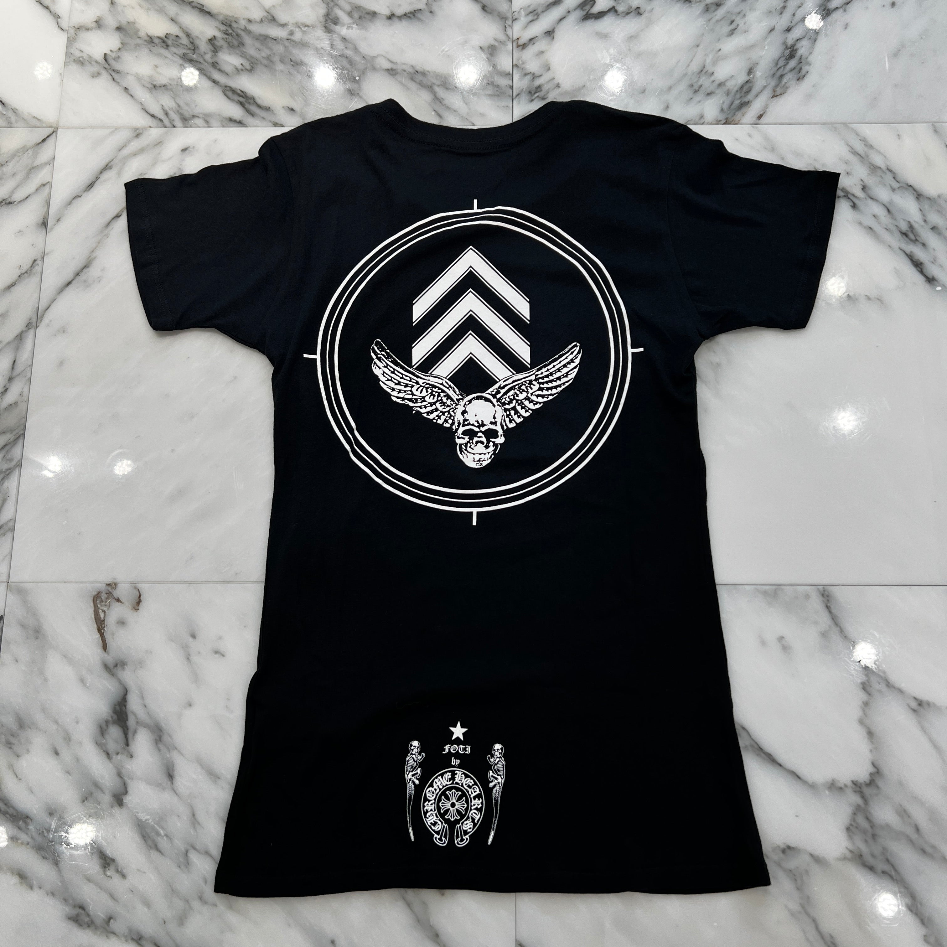 CHROME HEARTS FOTI COLL Horseshoe Print Tee Size M クロムハーツ フォティコル ホースシュー Tシャツ サイズM