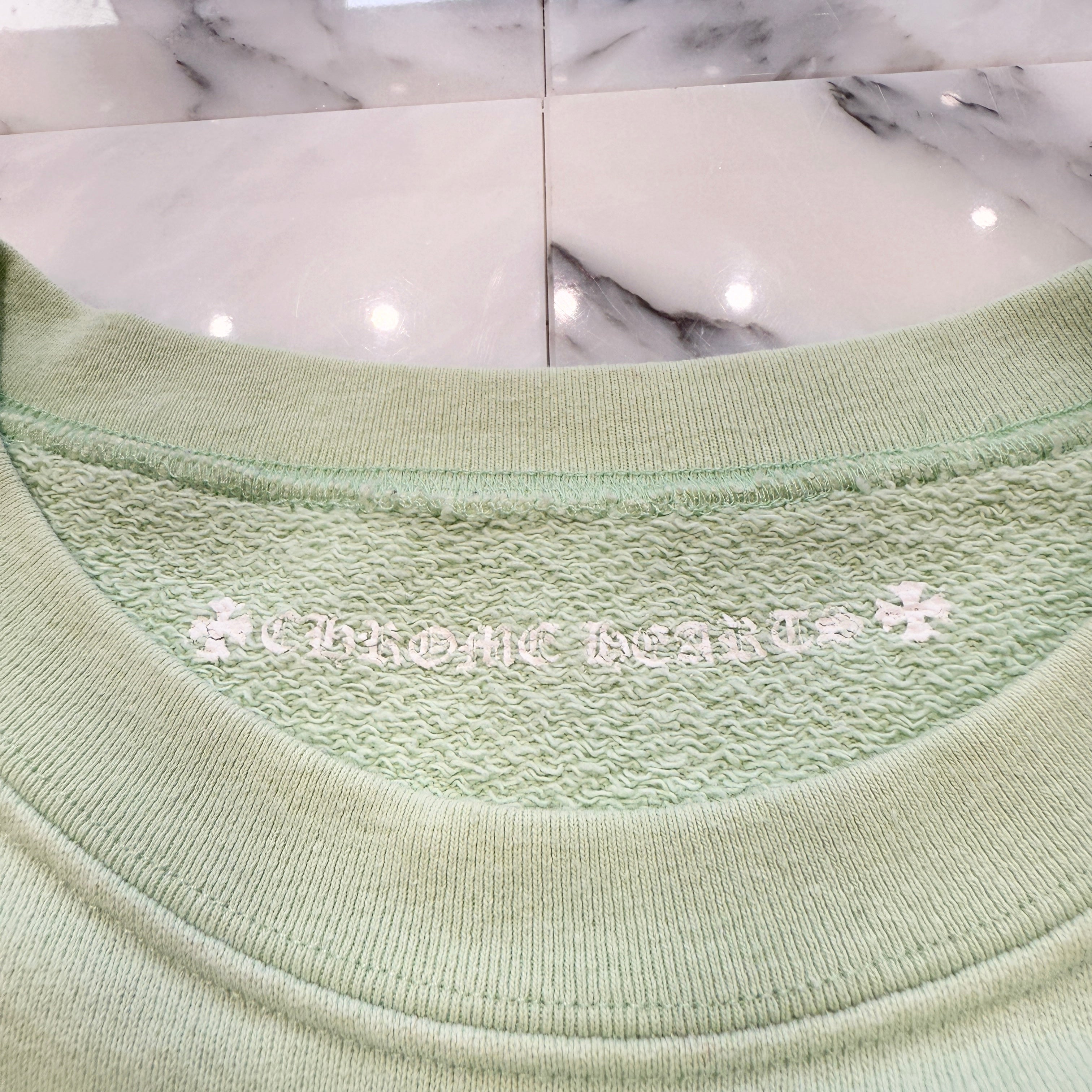 CHROME HEARTS × MATTY BOY PPO SEAFORM GRN Sweat Shirt Size L クロムハーツ × マッティボーイ PPO シーフォーム スウェットシャツ サイズ L