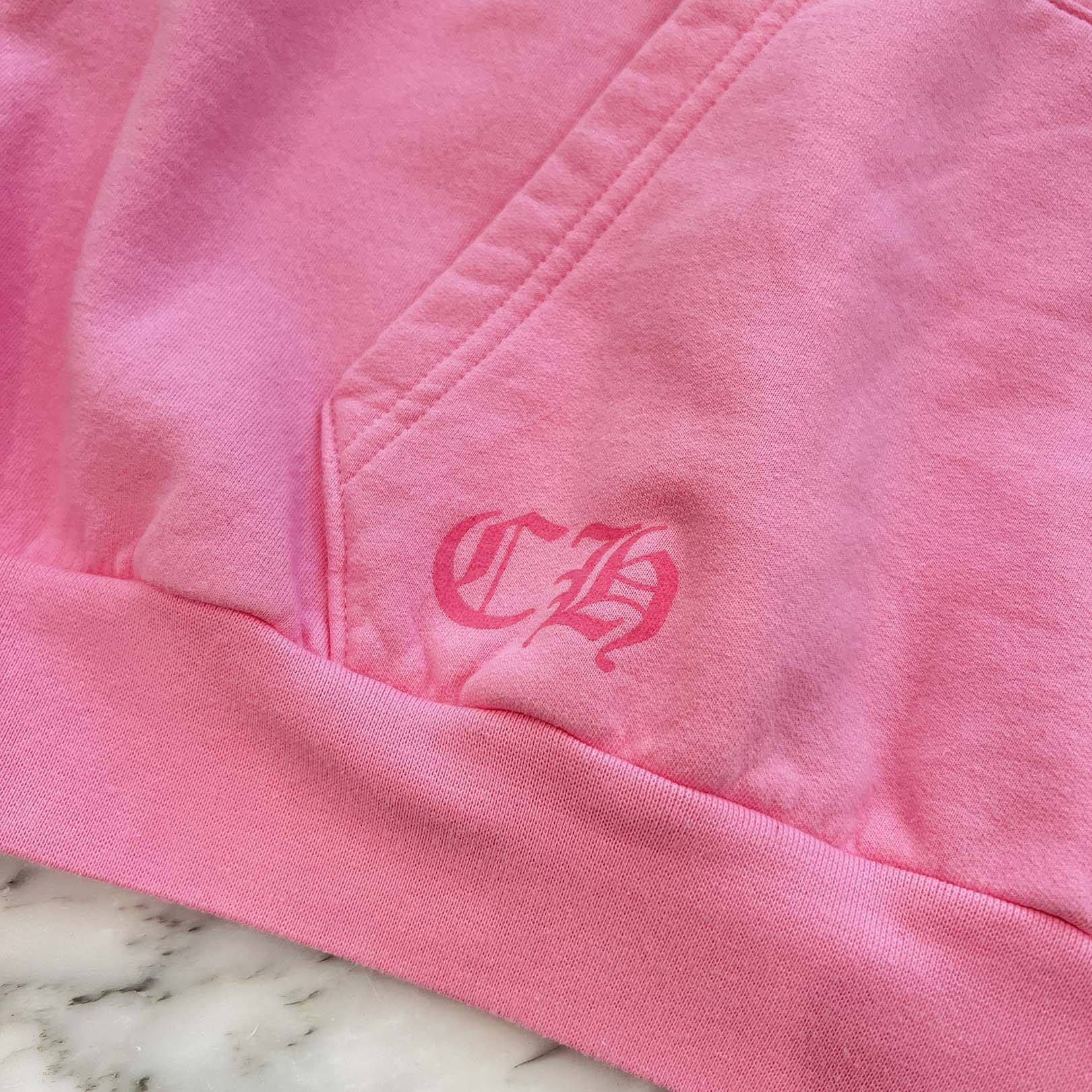 CHROME HEARTS NYC Limited Floral Cross Horseshoe Pullover Hoodie Size XXL クロムハーツ ニューヨーク限定 フローラルクロス ホースシュー プルオーバーフーディー サイズXXL