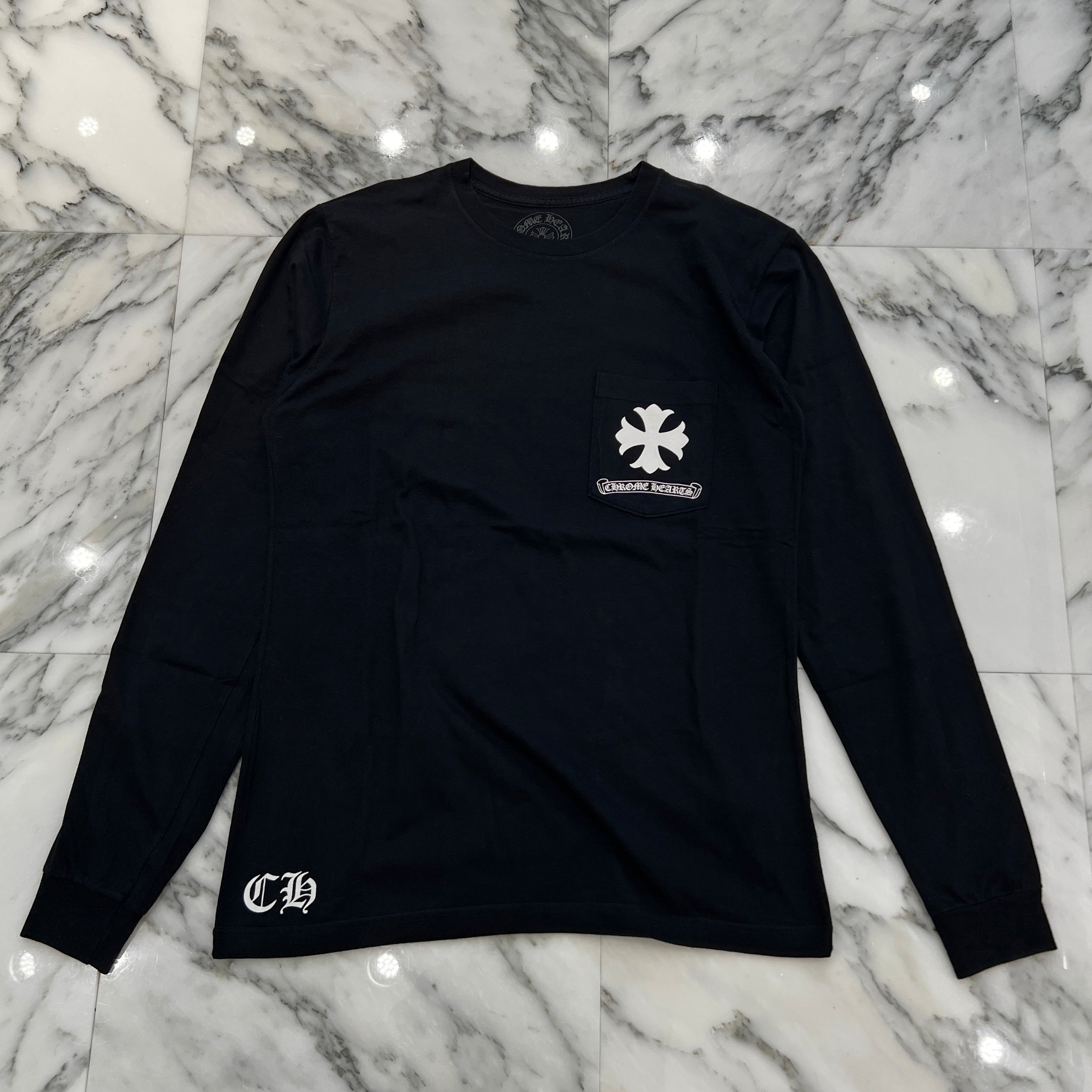 CHROME HEARTS Circle CH Plus Long Sleeve Tee Size M クロムハーツ サークル CHプラス ロングスリーブTシャツ サイズM