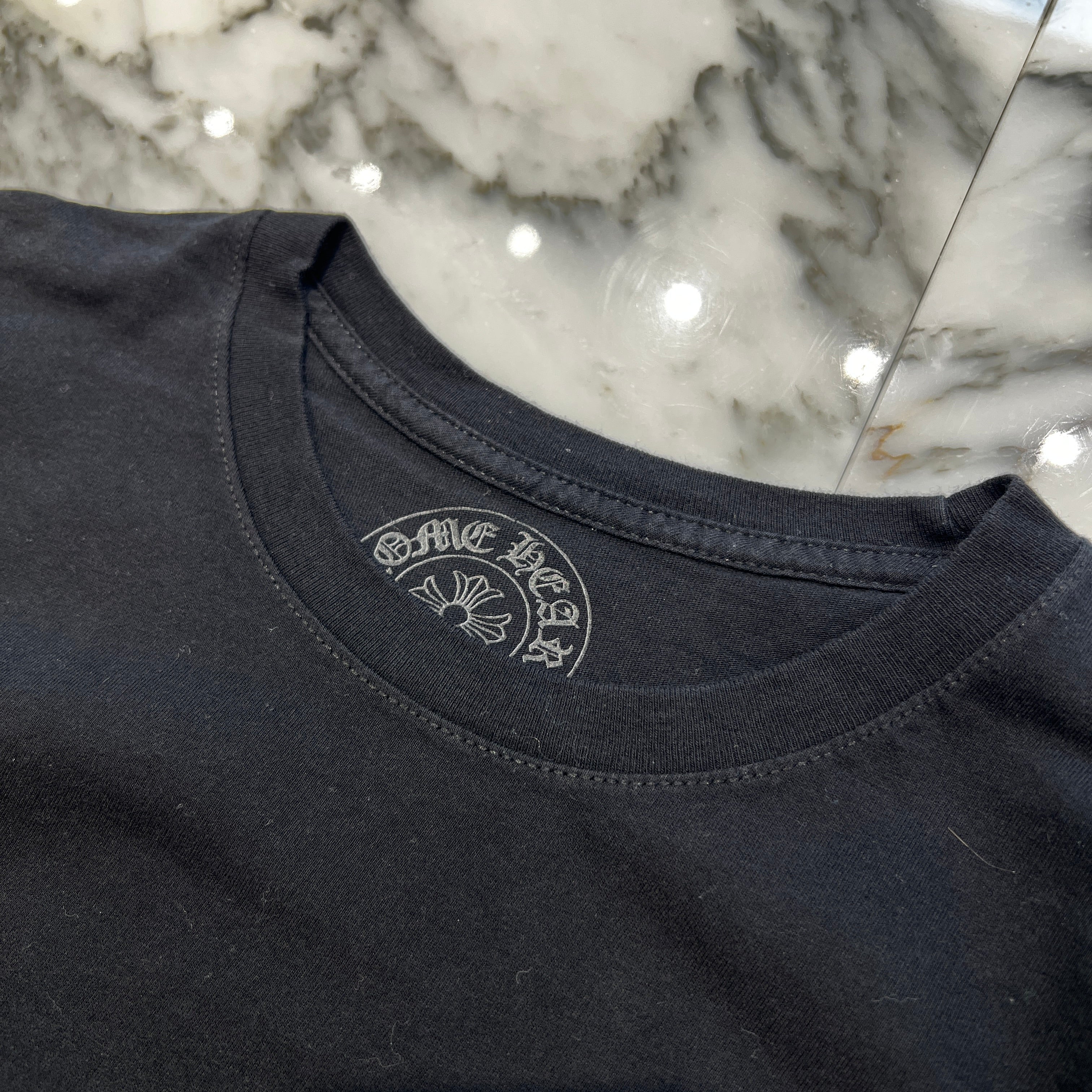 CHROME HEARTS Circle CH Plus Long Sleeve Tee Size M クロムハーツ サークル CHプラス ロングスリーブTシャツ サイズM