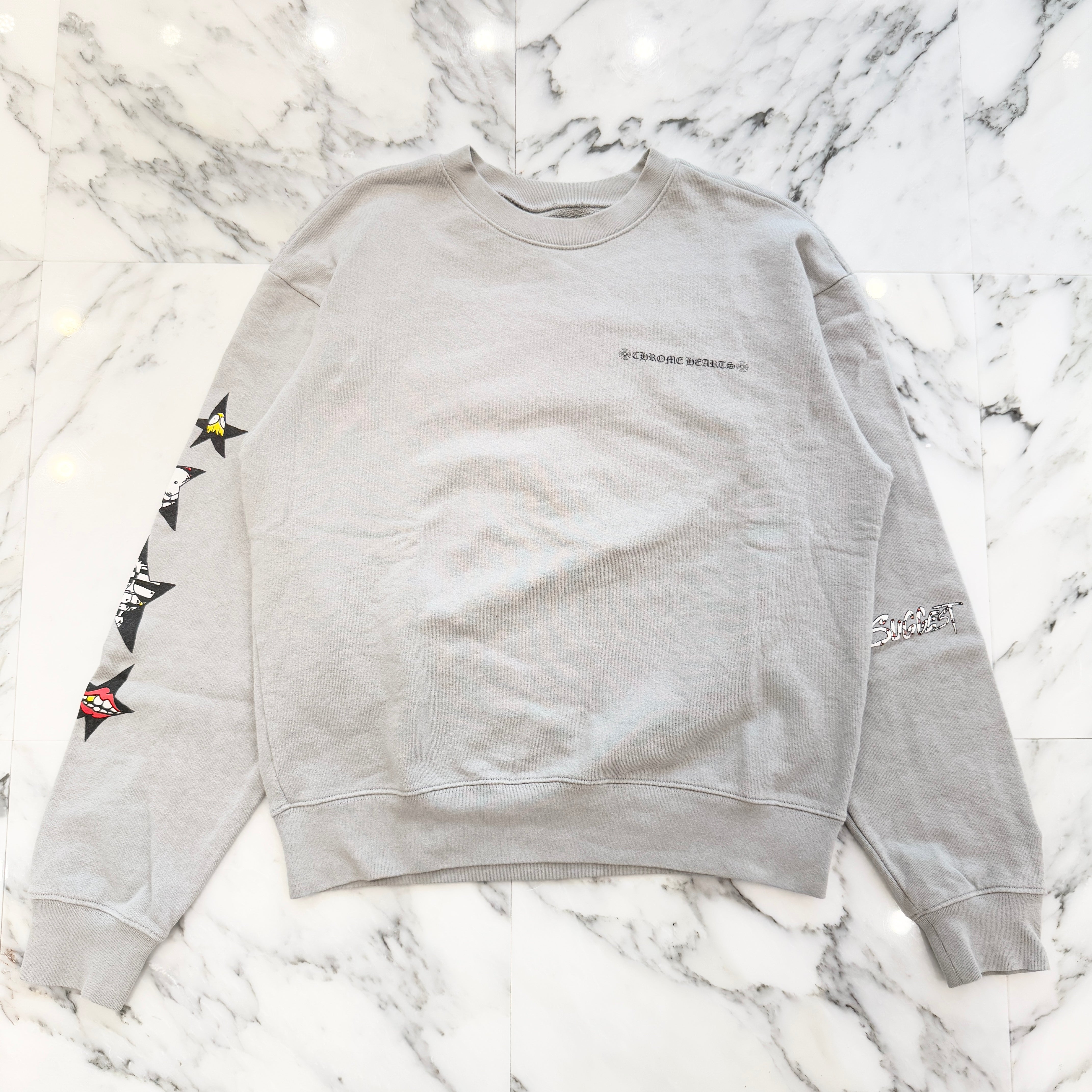 CHROME HEARTS × MATTY BOY SUGGEST Sweat Shirt Size S クロムハーツ × マッティボーイ SUGGEST スウェットシャツ サイズS