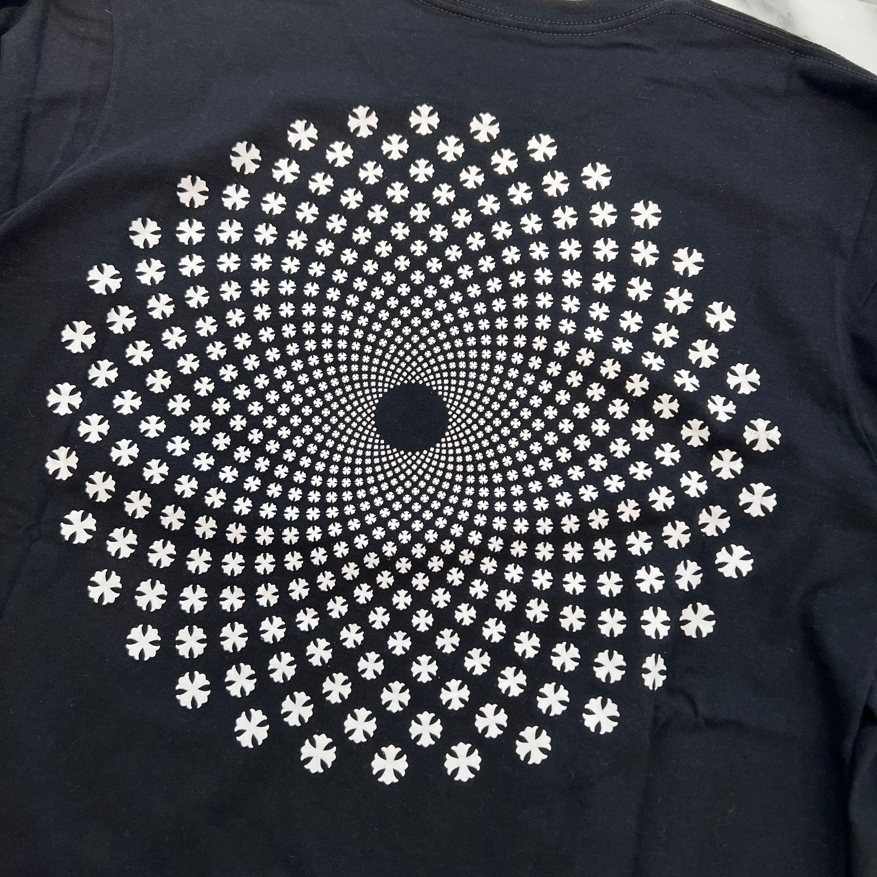 CHROME HEARTS Circle CH Plus Long Sleeve Tee Size M クロムハーツ サークル CHプラス ロングスリーブTシャツ サイズM